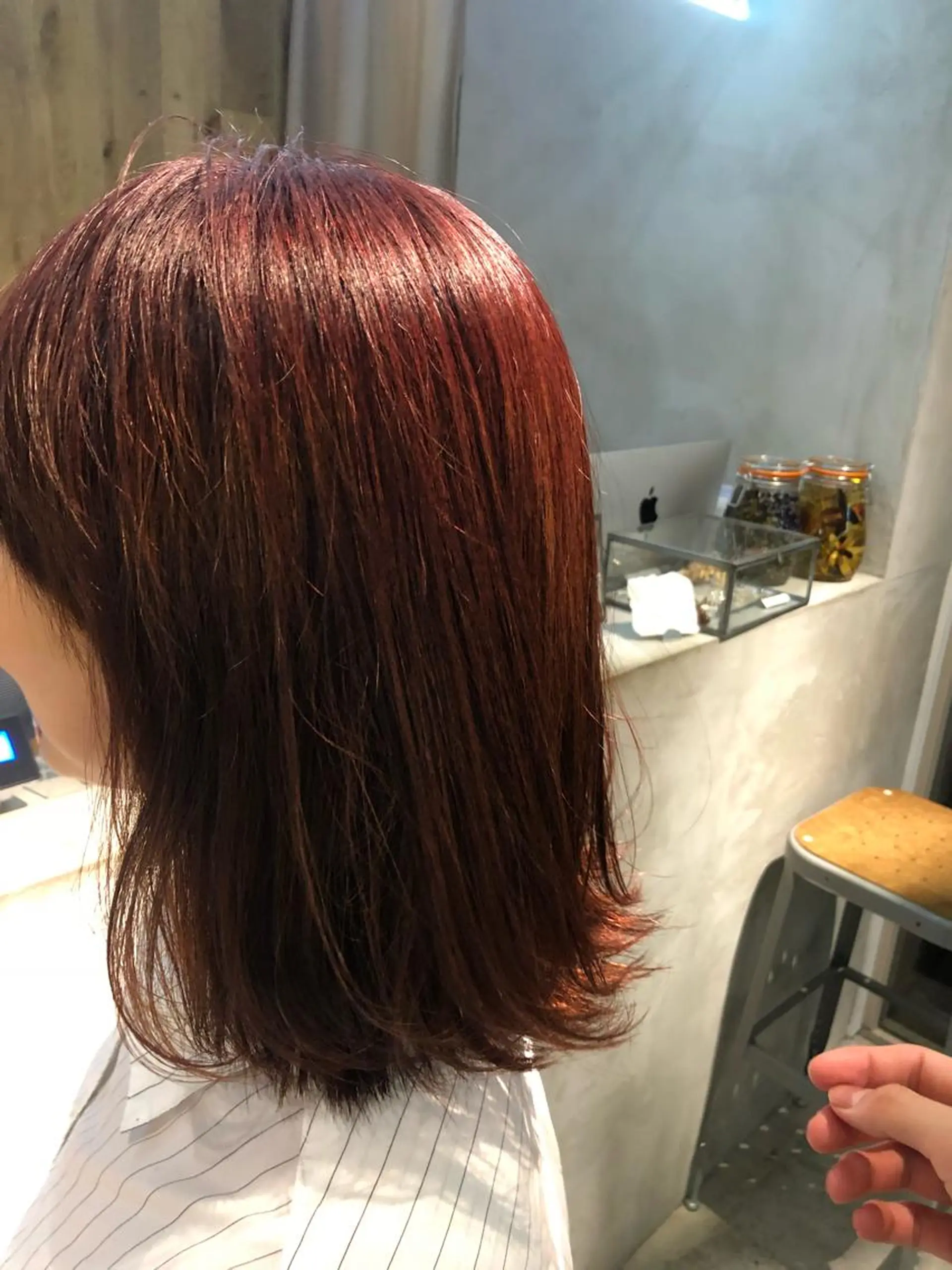 ミディアム 🟩くすみカラー/ボ ブ/ショート/大司のヘアスタイル