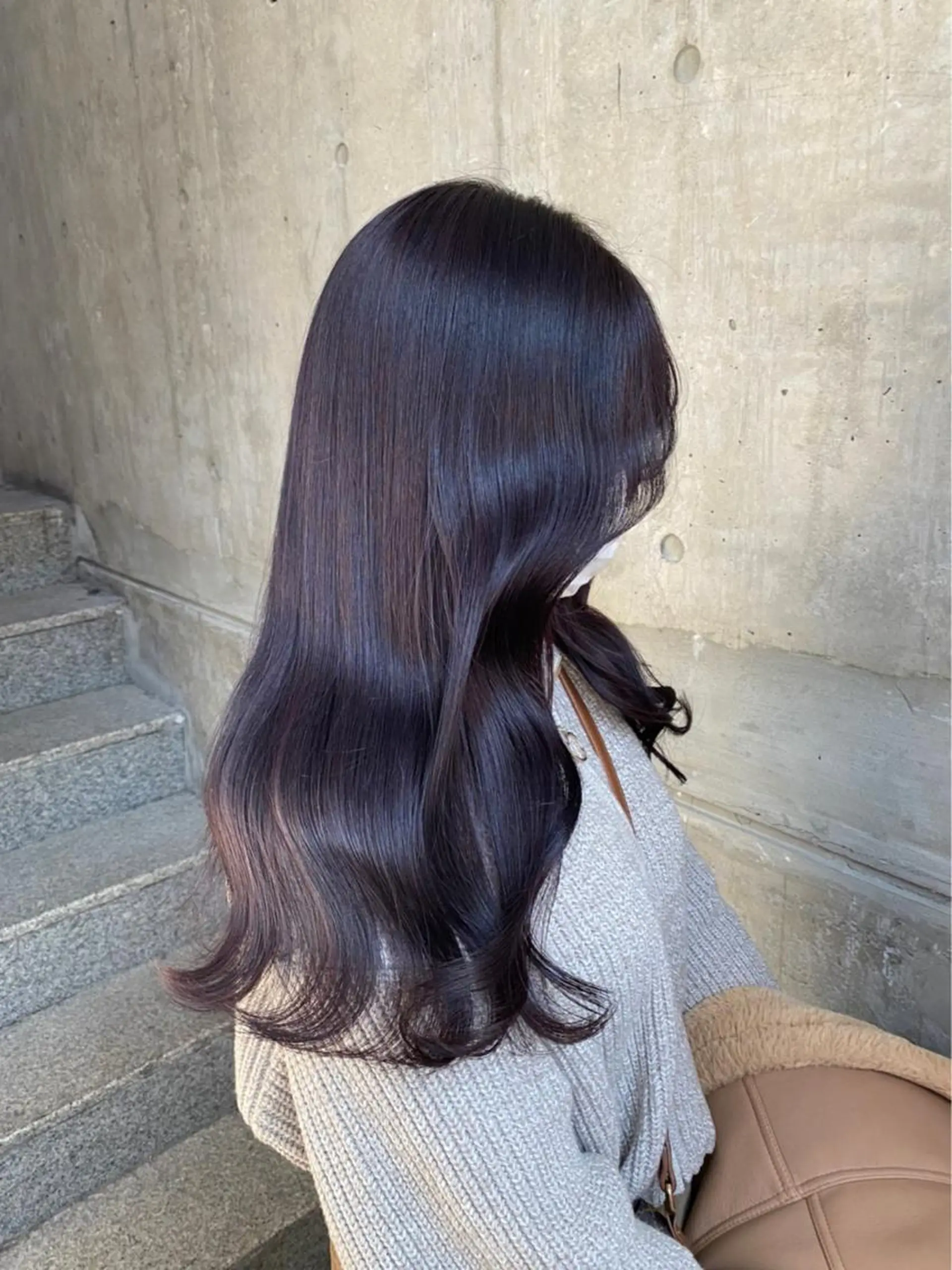 ロング カラー メンズ メンズブリーチ ブリーチ ブリーチなしカラー カット ヘアカラー トリートメント ヘッドスパ ブリーチなし透明感 カラー/MISANOのヘアスタイル