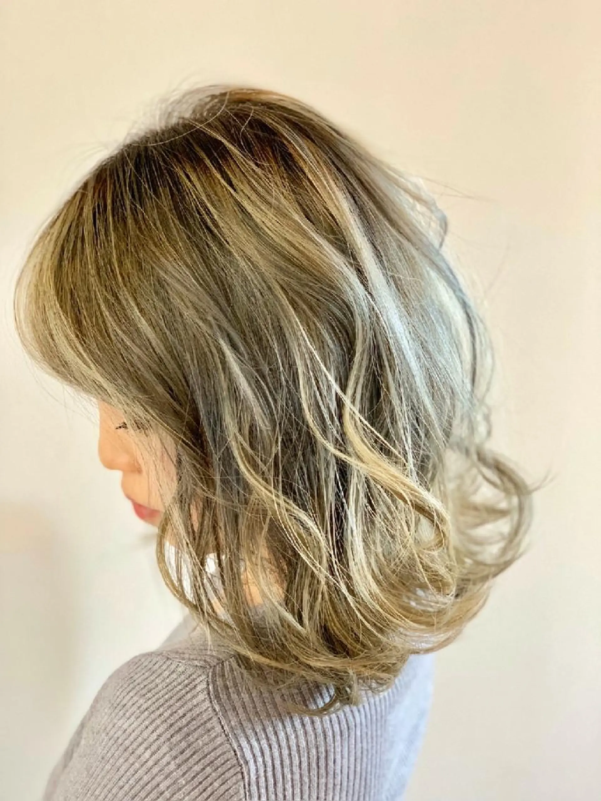 ミディアム ヘアカラー トリートメント 【とにかく髪に優しい ❇️】森田篤のヘアスタイル