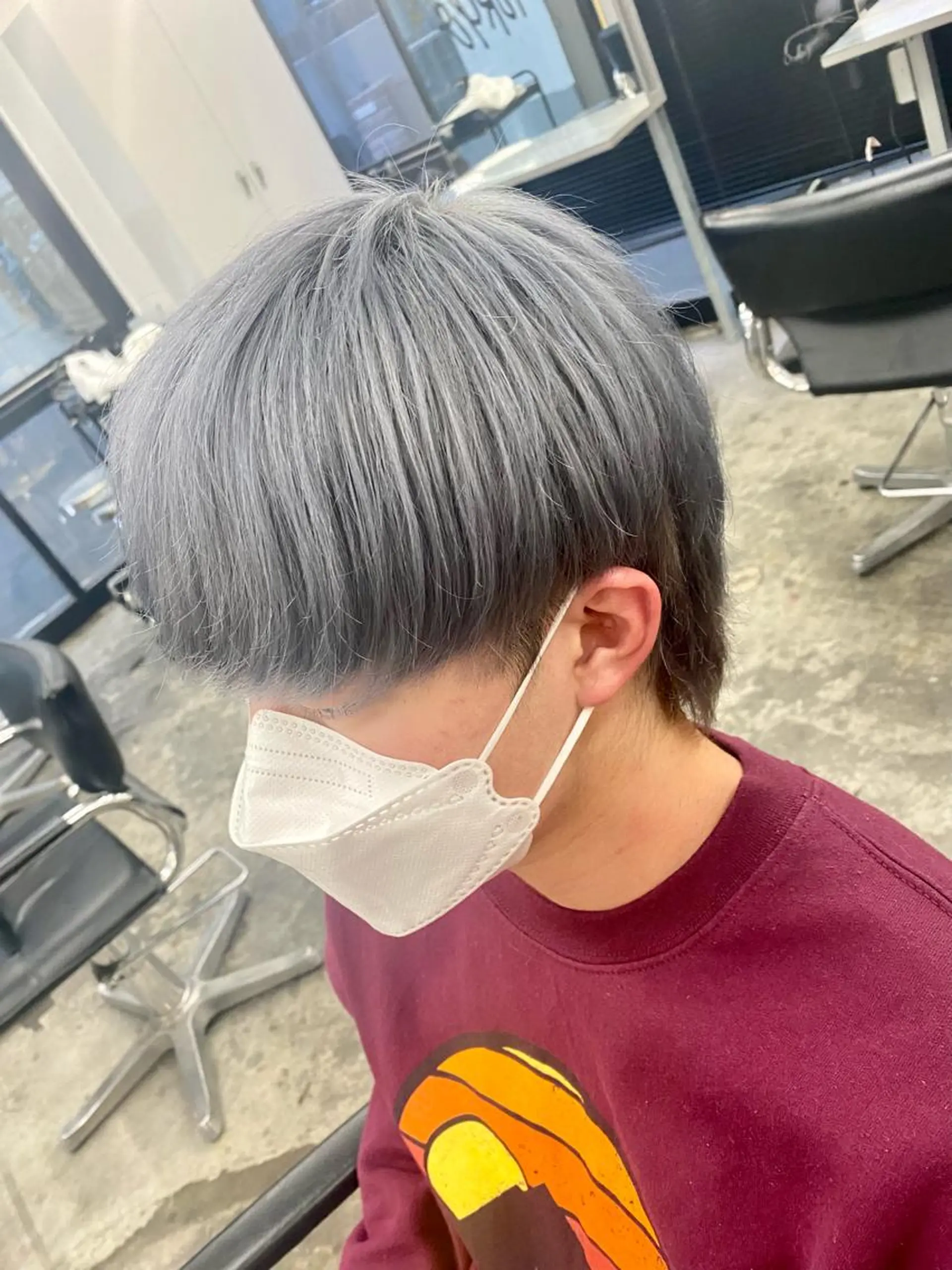 カラー メンズ メンズパーマ特化💇 奥田敦哉のヘアスタイル