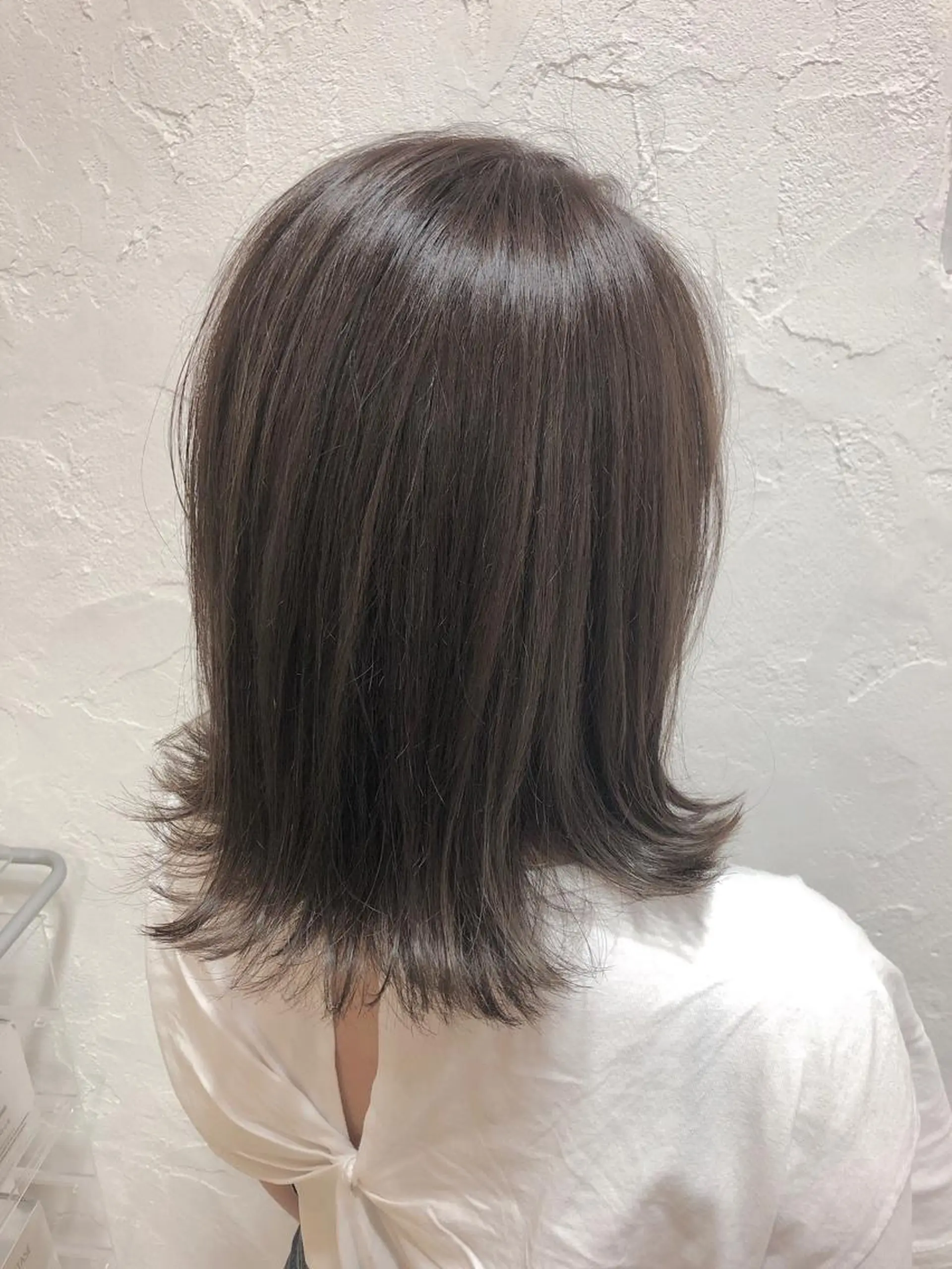 ミディアム カラー グレージュ tocca八王子 AYAKAのヘアスタイル