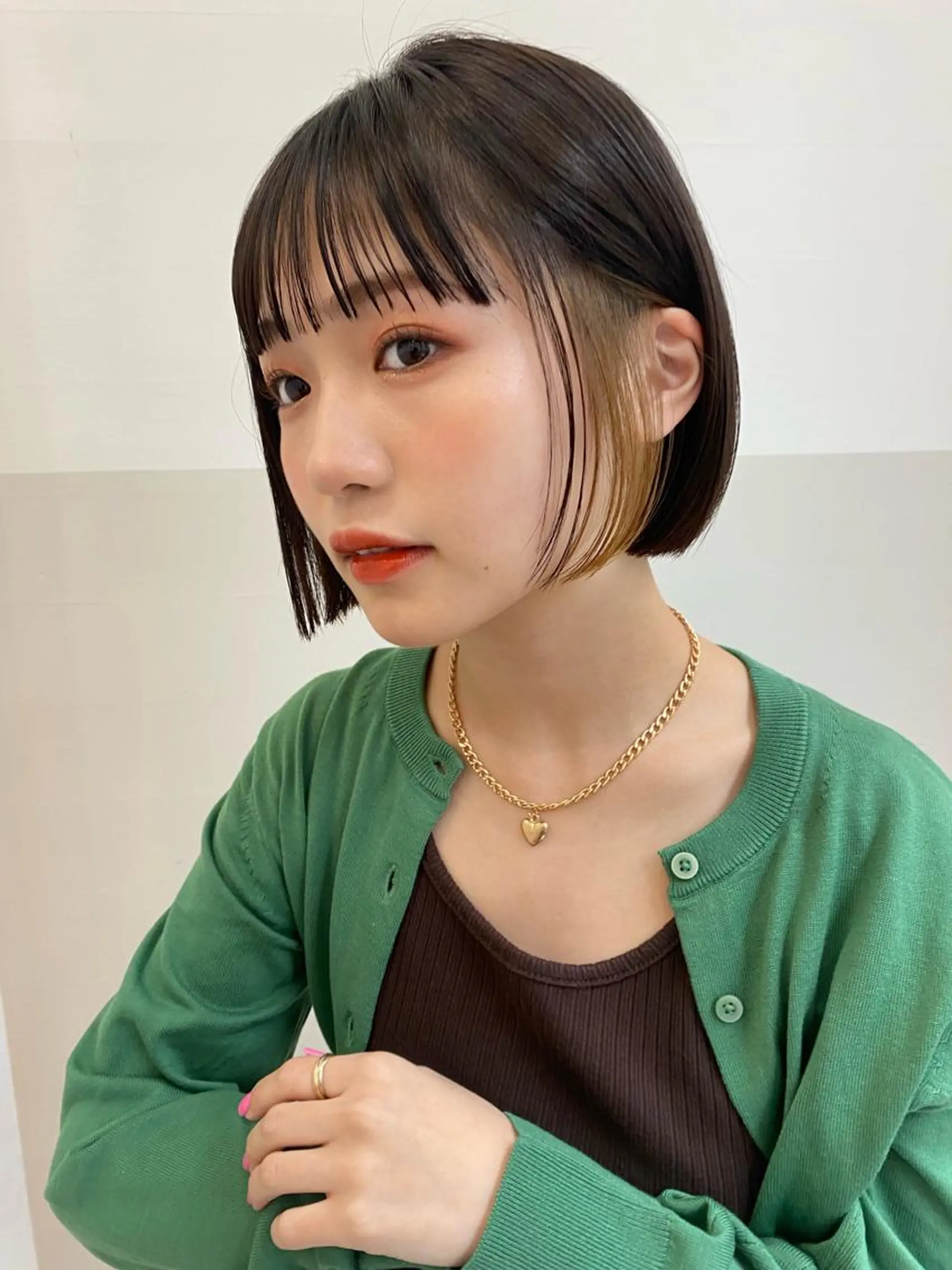 ショート カラー 🪭risa 暖色/レイヤー🪭のヘアスタイル