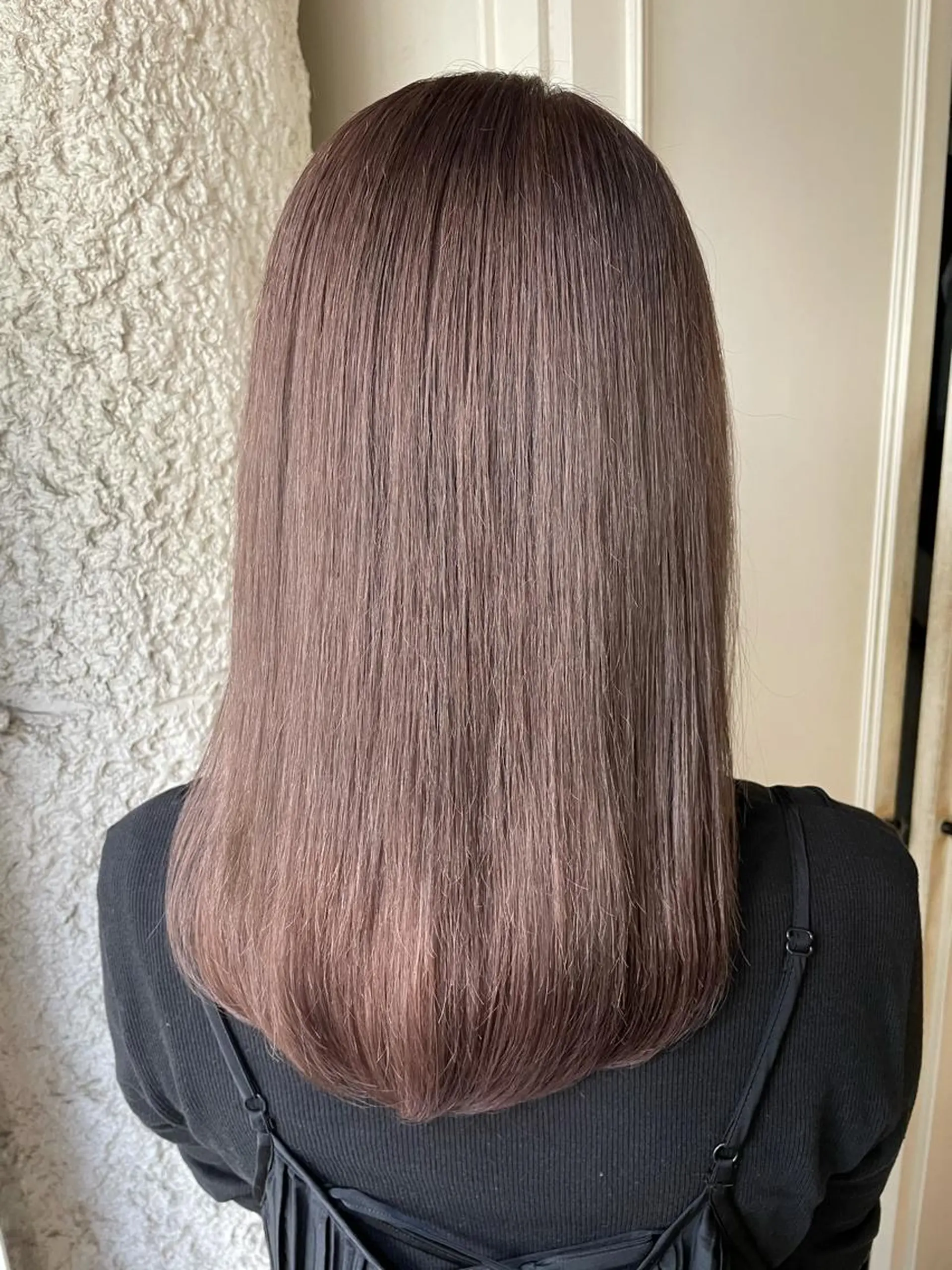 ロング カラー ヘアアレンジ 🤎艶髪×透明感🤎 【𝙔𝙐𝙕𝙐】のヘアスタイル