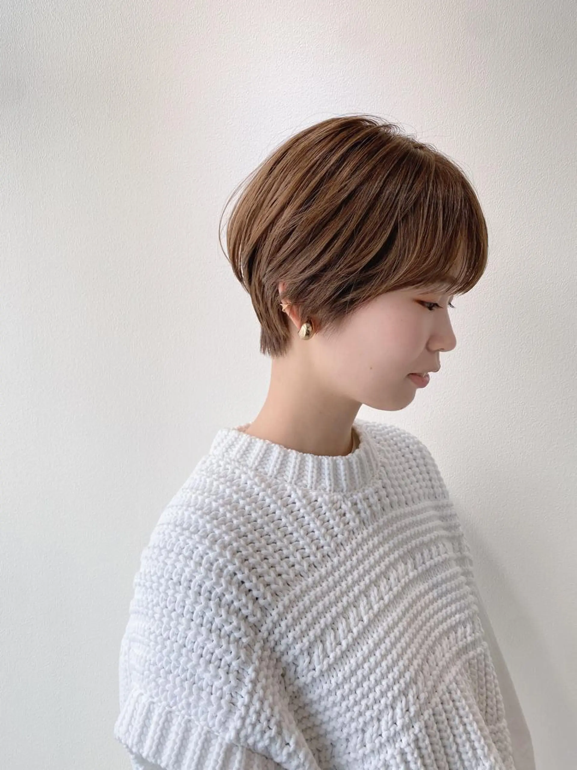 ショート カラー ヨシモトリョウ 髪質改善/美髪のヘアスタイル