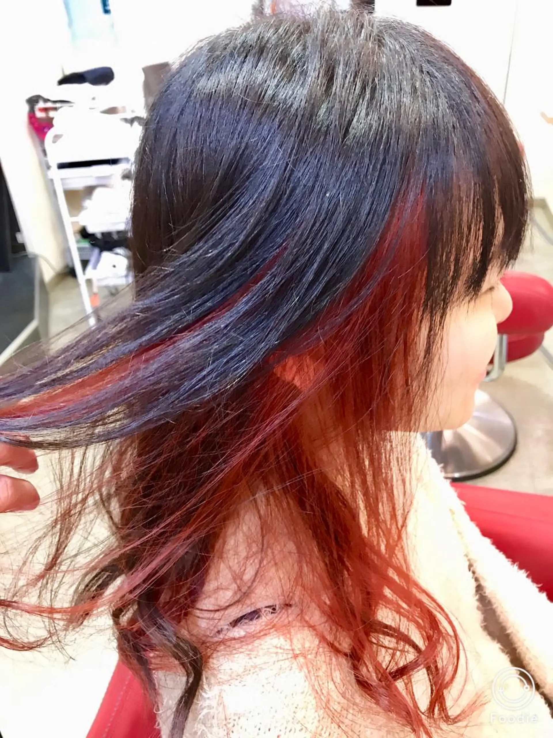 カラー ヘアカラー トリートメント 渋谷宮益坂 omoのヘアスタイル