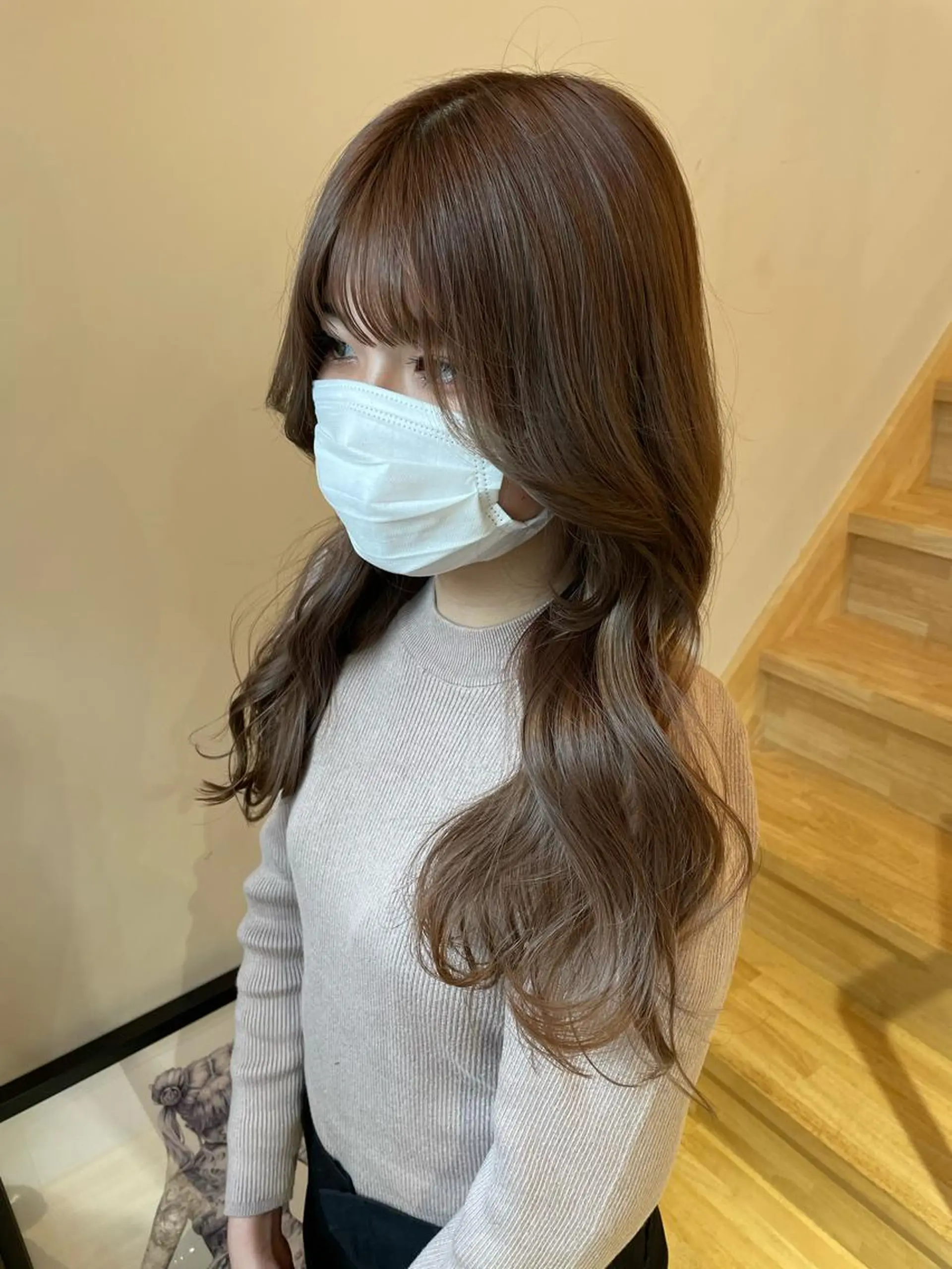 ロング カラー 林 慧悟のヘアスタイル