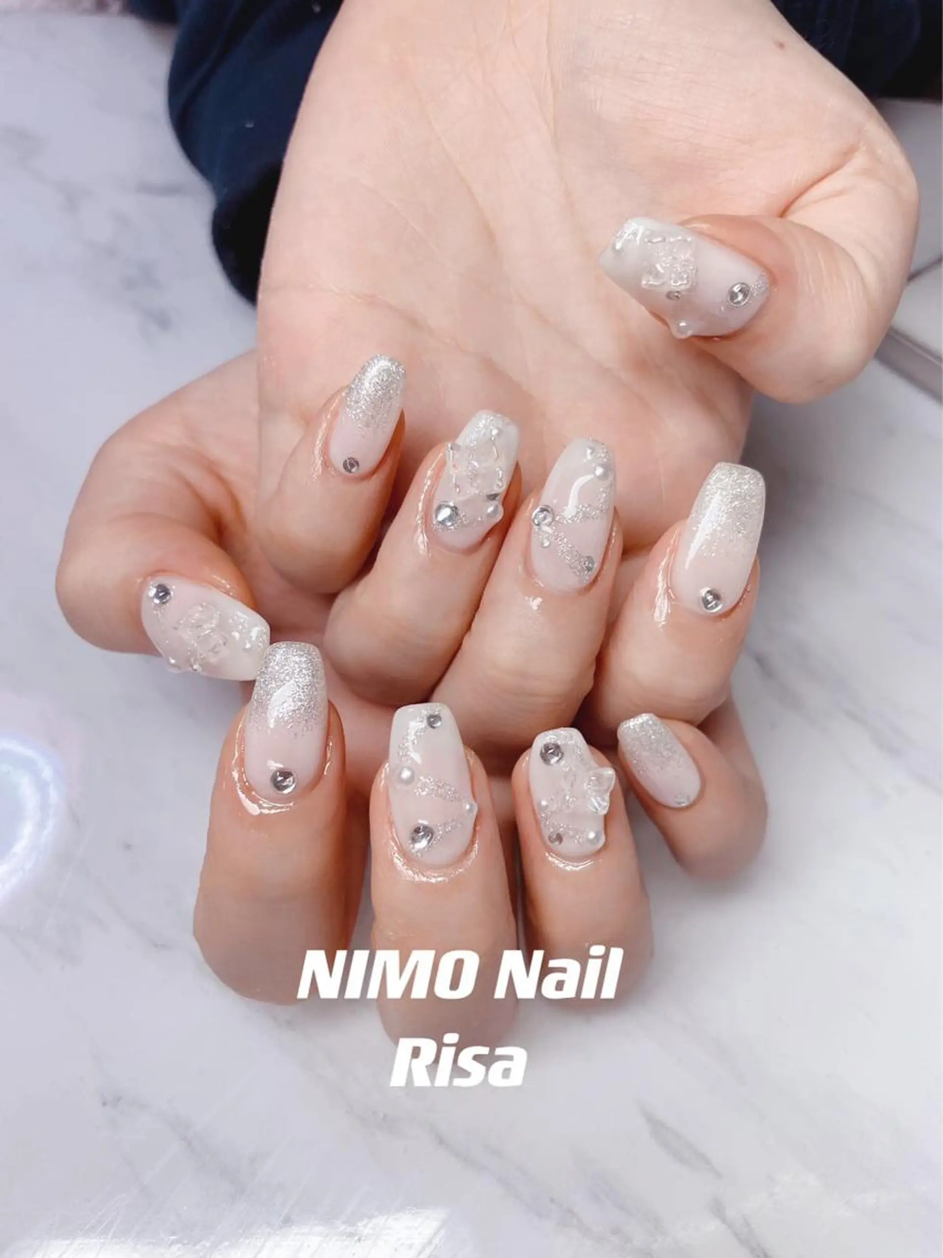 ネイル ハンドネイル RI SA☀️ リサのネイルデザイン