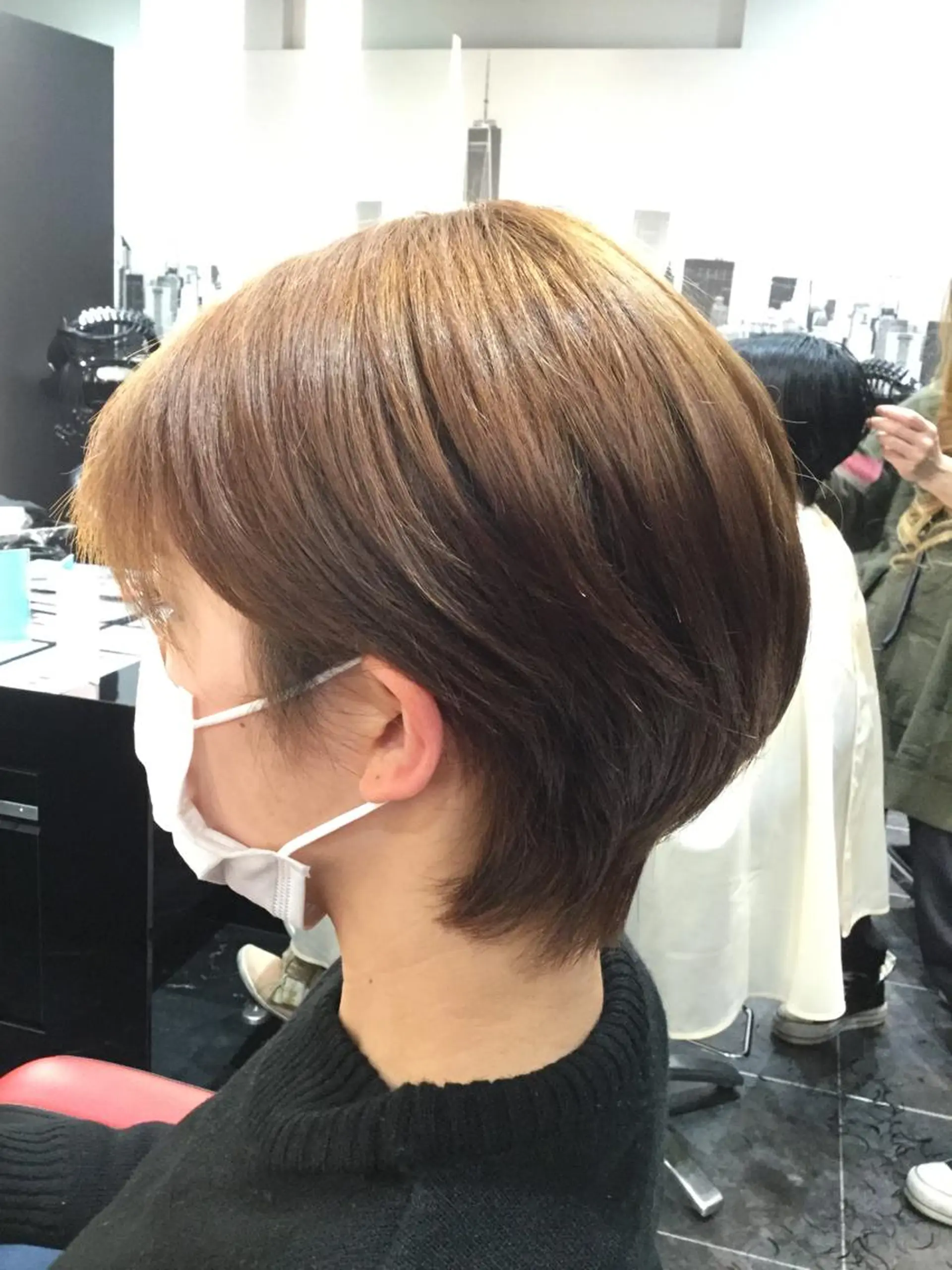 ショート カラー Annon プライベートサロンのヘアスタイル