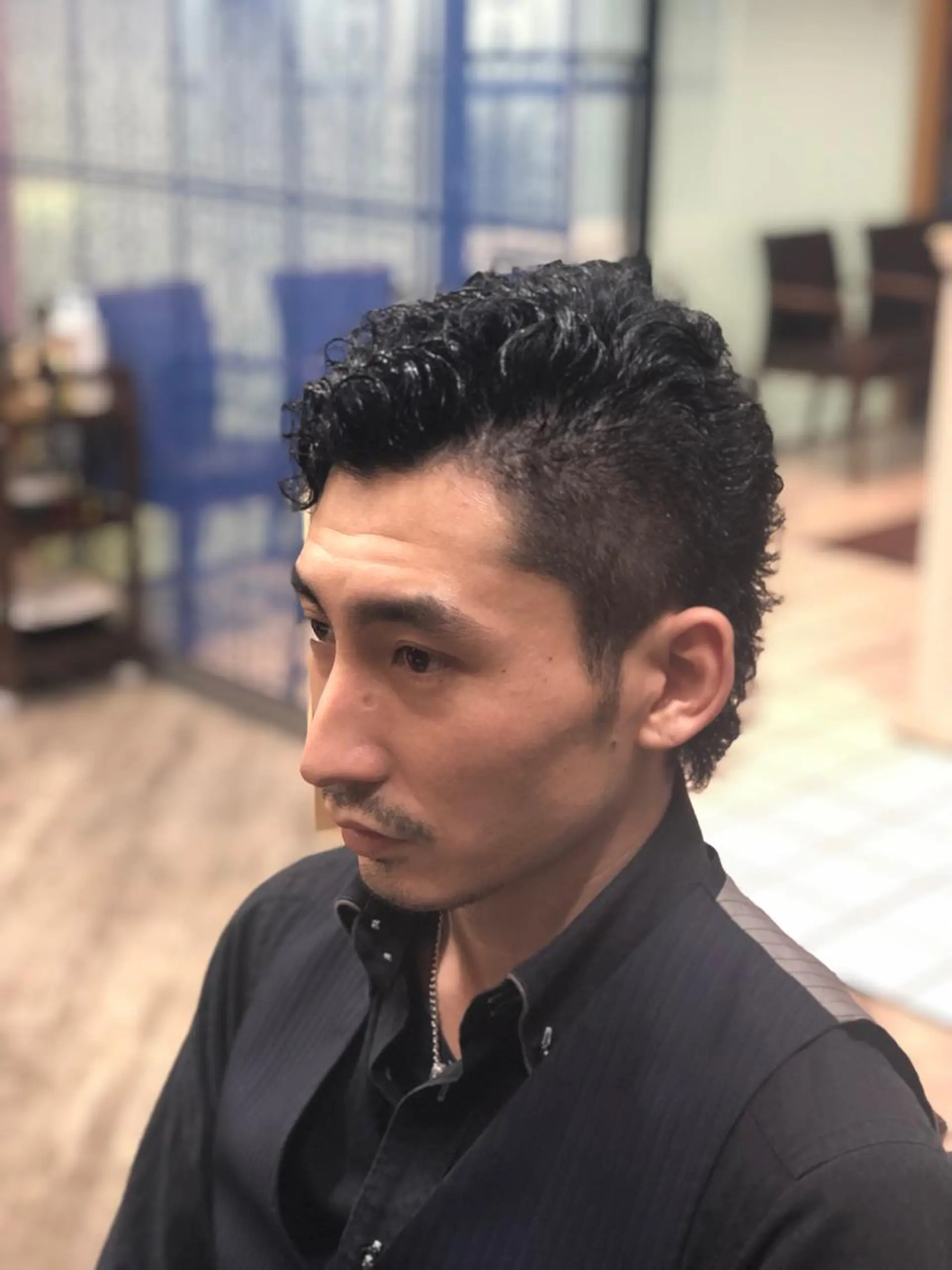 ショート メンズ 森本 フェードのヘアスタイル