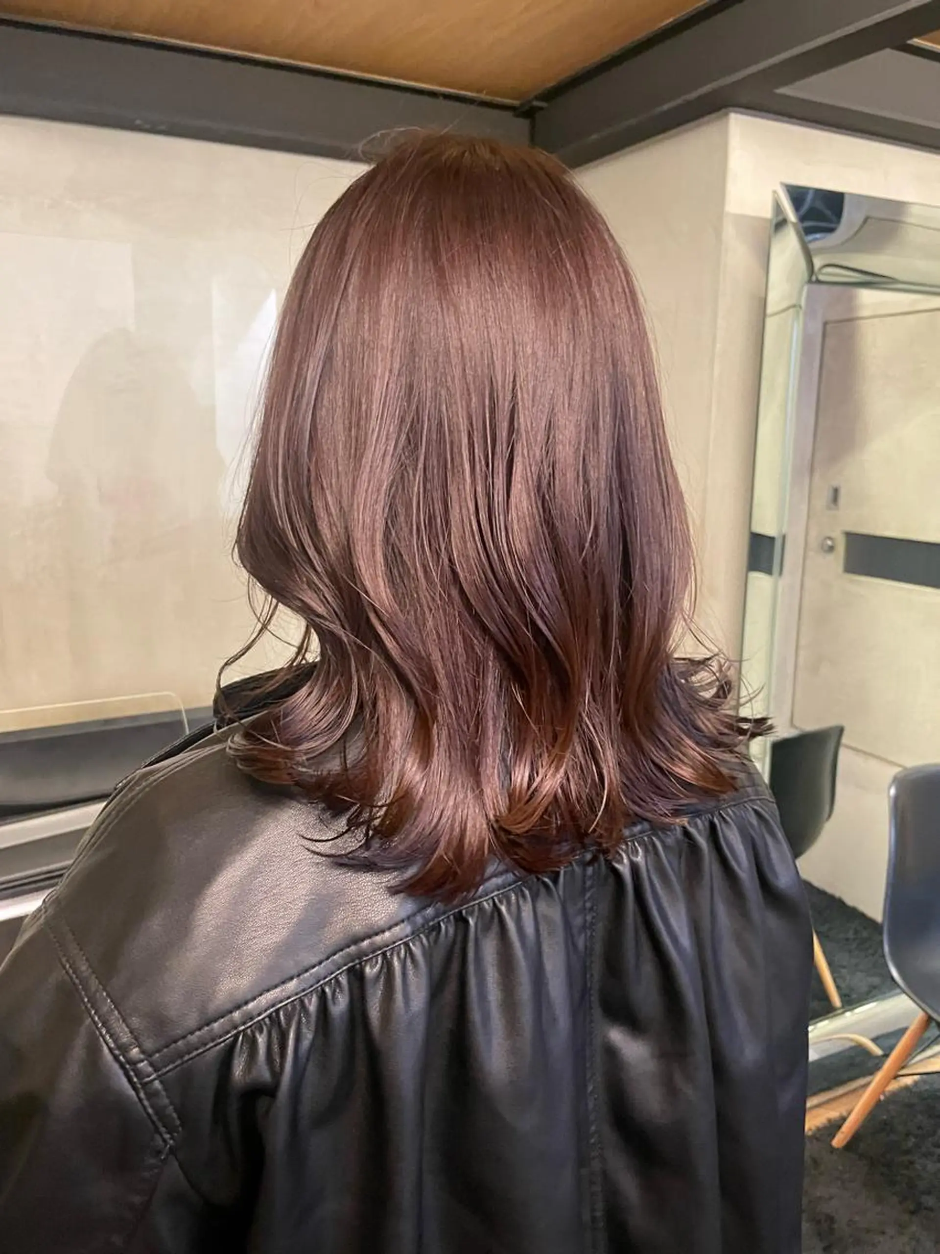 セミロング 美髪改善ストレート/ 植村友哉のヘアスタイル