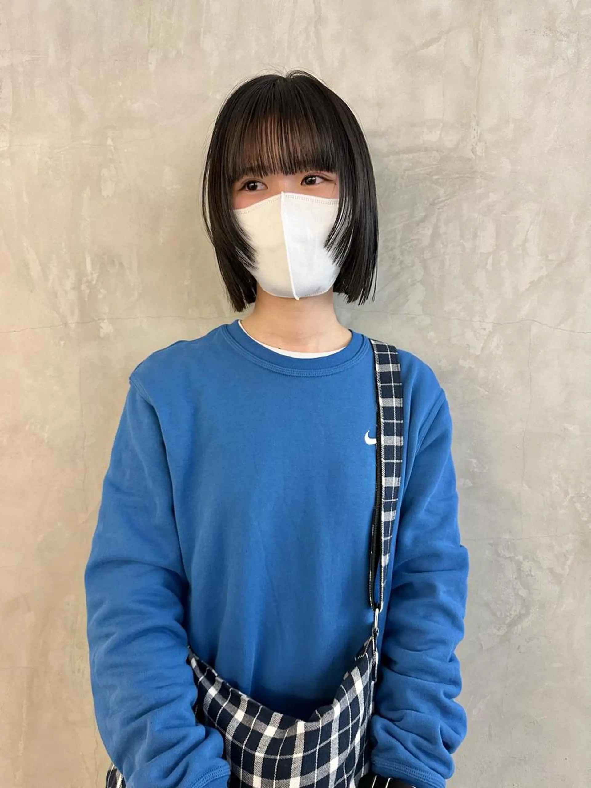 ショート カラー 顔まわりレイヤー レイヤーカット カット ヘアカラー トリートメント パーマ/透明感カラー /ボブ/吉田一生のヘアスタイル