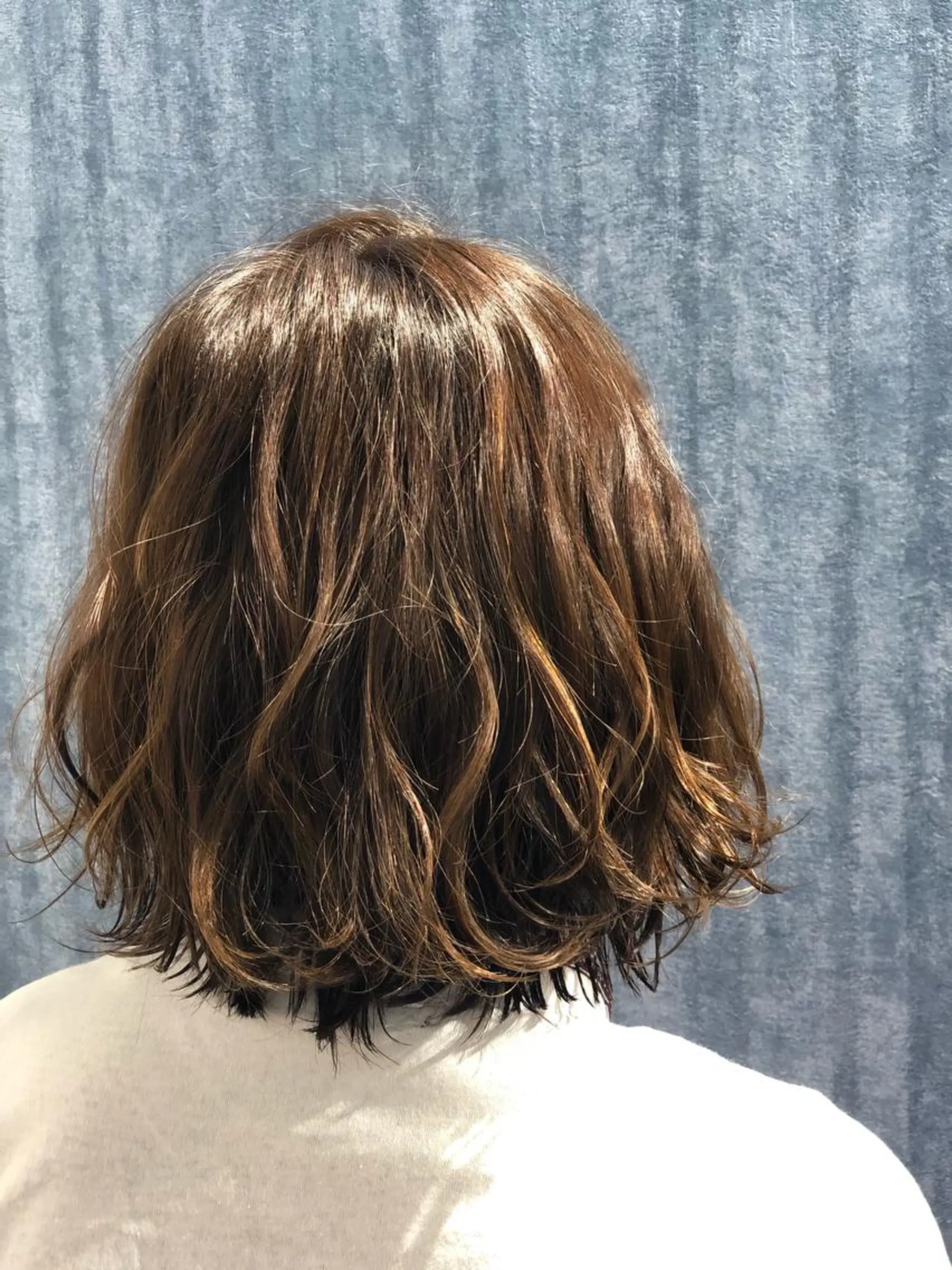 ショート カット ヘアカラー パーマ 大場 優のヘアスタイル