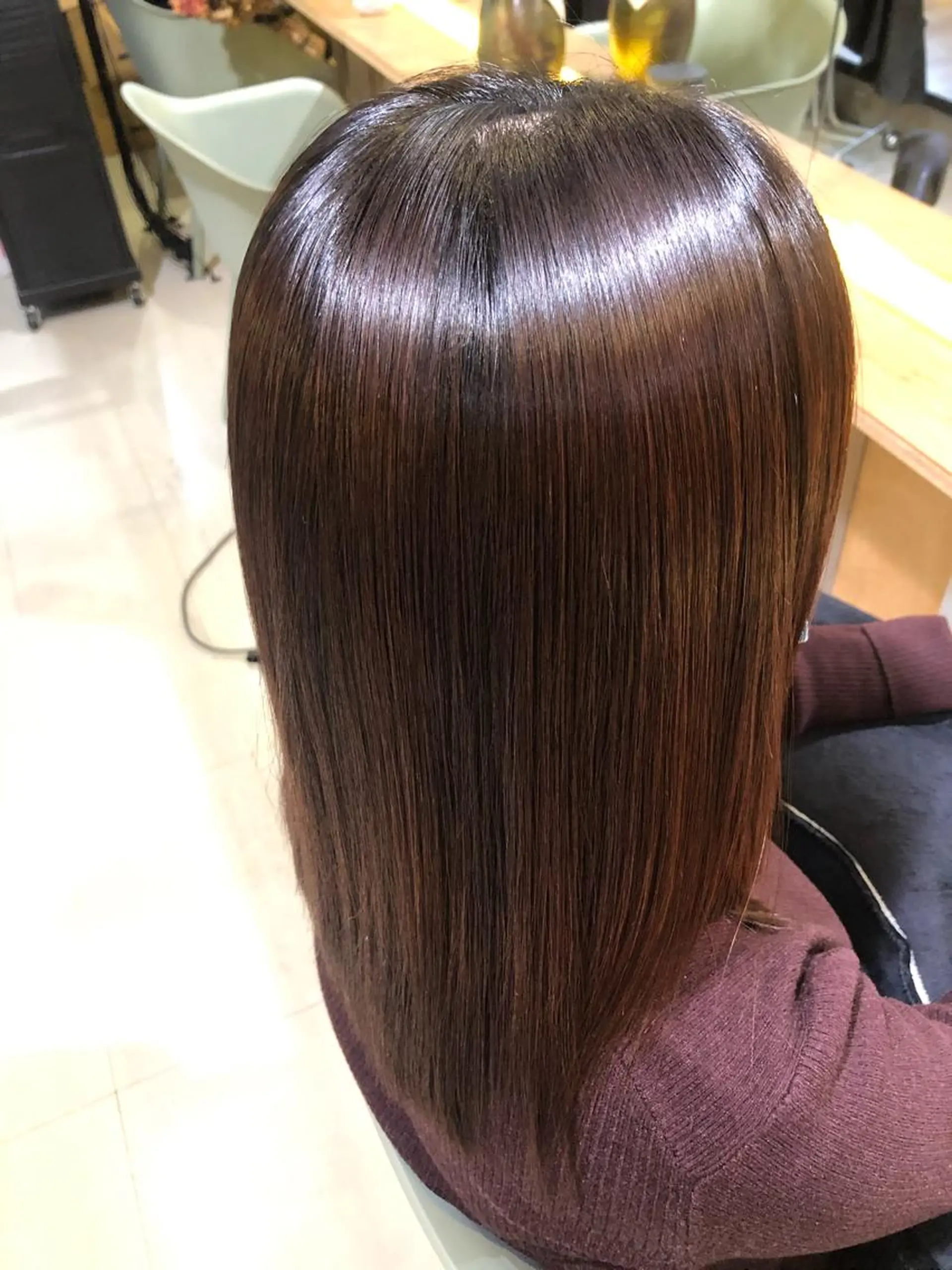 ロング 青木 ありさのヘアスタイル