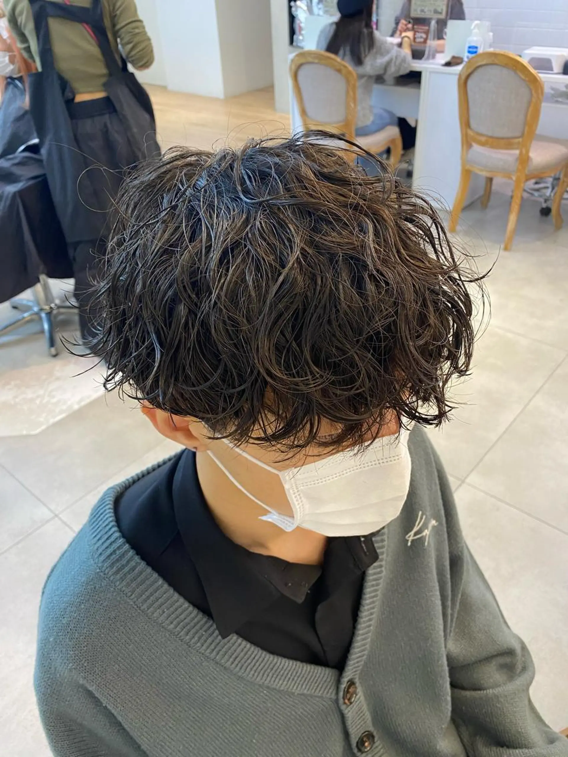 パーマ メンズ 新宿【メンズパーマ】 塩澤太一のヘアスタイル