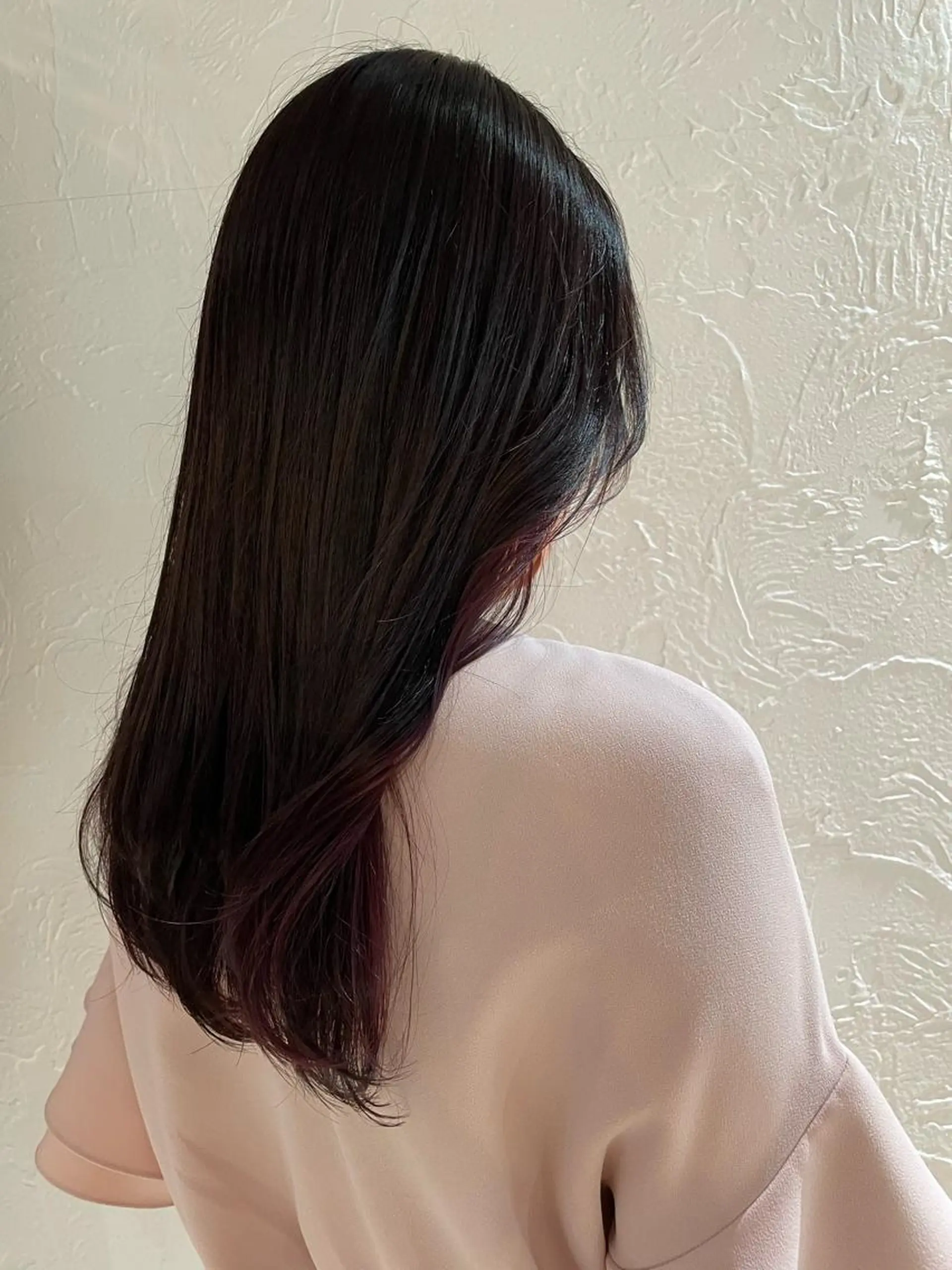 セミロング カラー ピンクカラー カット トリートメント nanako /レイヤーカットのその他イメージ