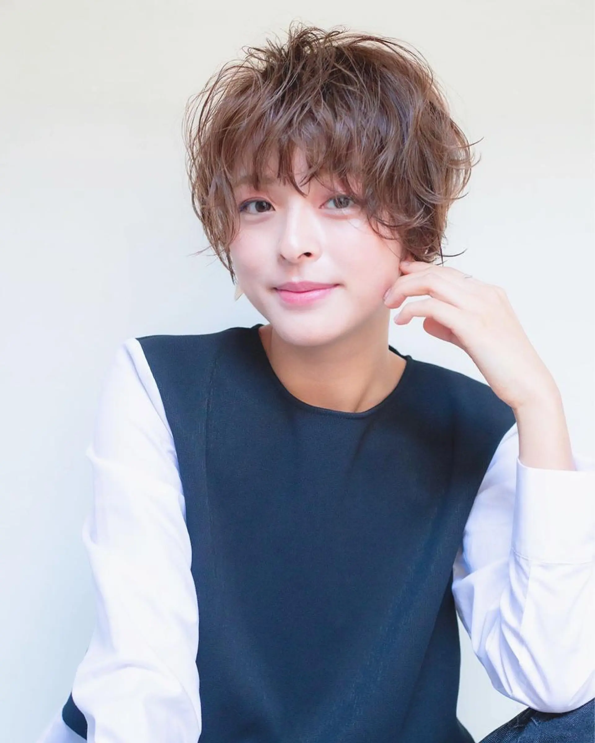 ショート 林 飛夕也のヘアスタイル