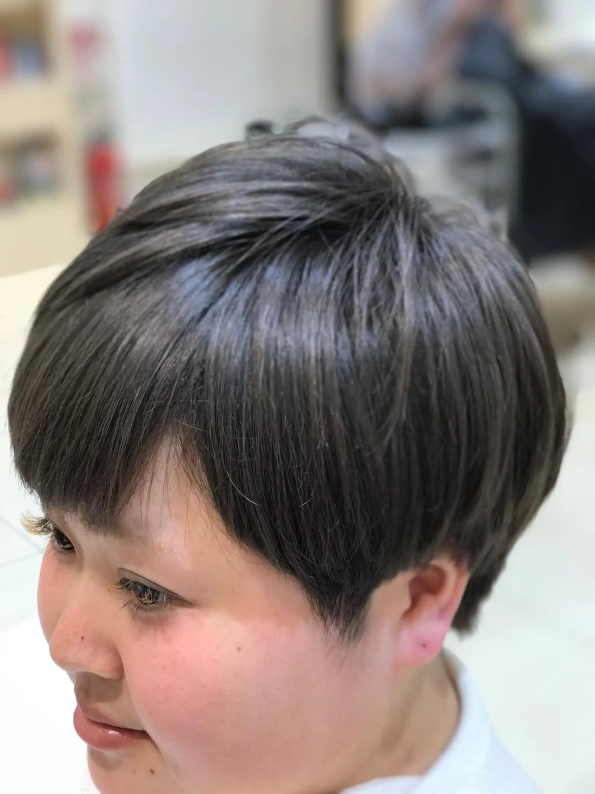 ショート カラー 髪質改善/茅ヶ崎 マツモト リョウのヘアスタイル