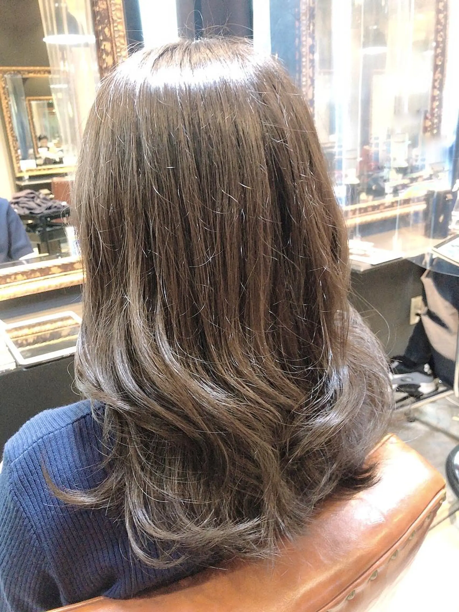 セミロング カラー ベージュカラー 顔まわり職人🇰🇷 韓国ヘア/KAITOのヘアスタイル