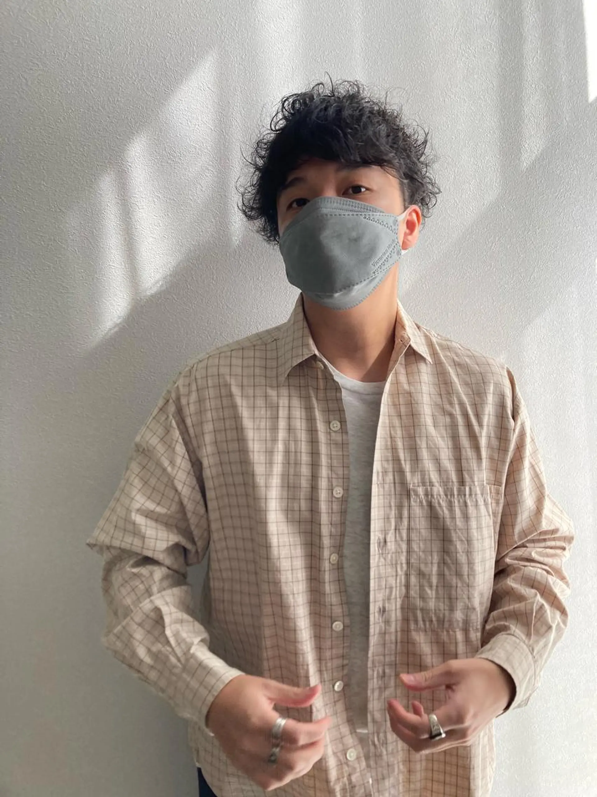 パーマ メンズ Izumi所属・ヨシアキ/パーマ/ ウルフ/ボブ/メンズのヘアスタイル