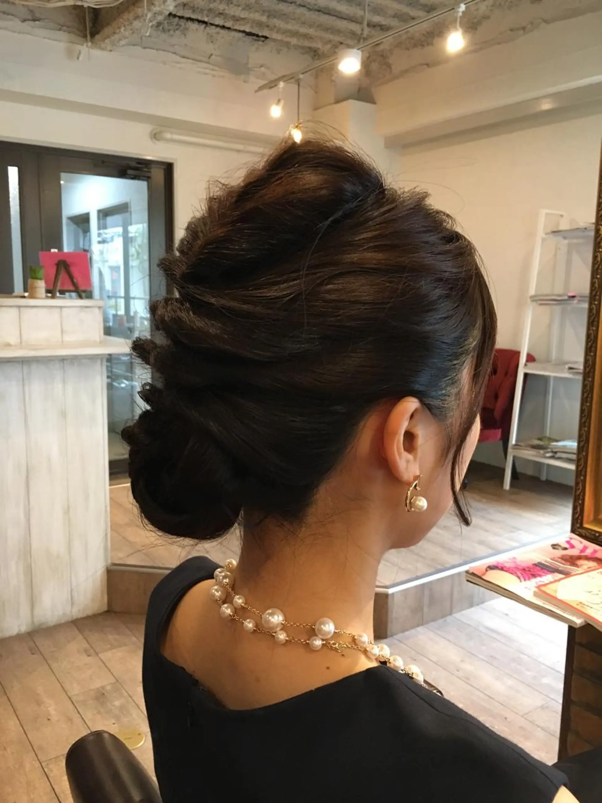 ヘアアレンジ 簡単アレンジ JILBLAN京都 ショート/ハイライトのヘアスタイル