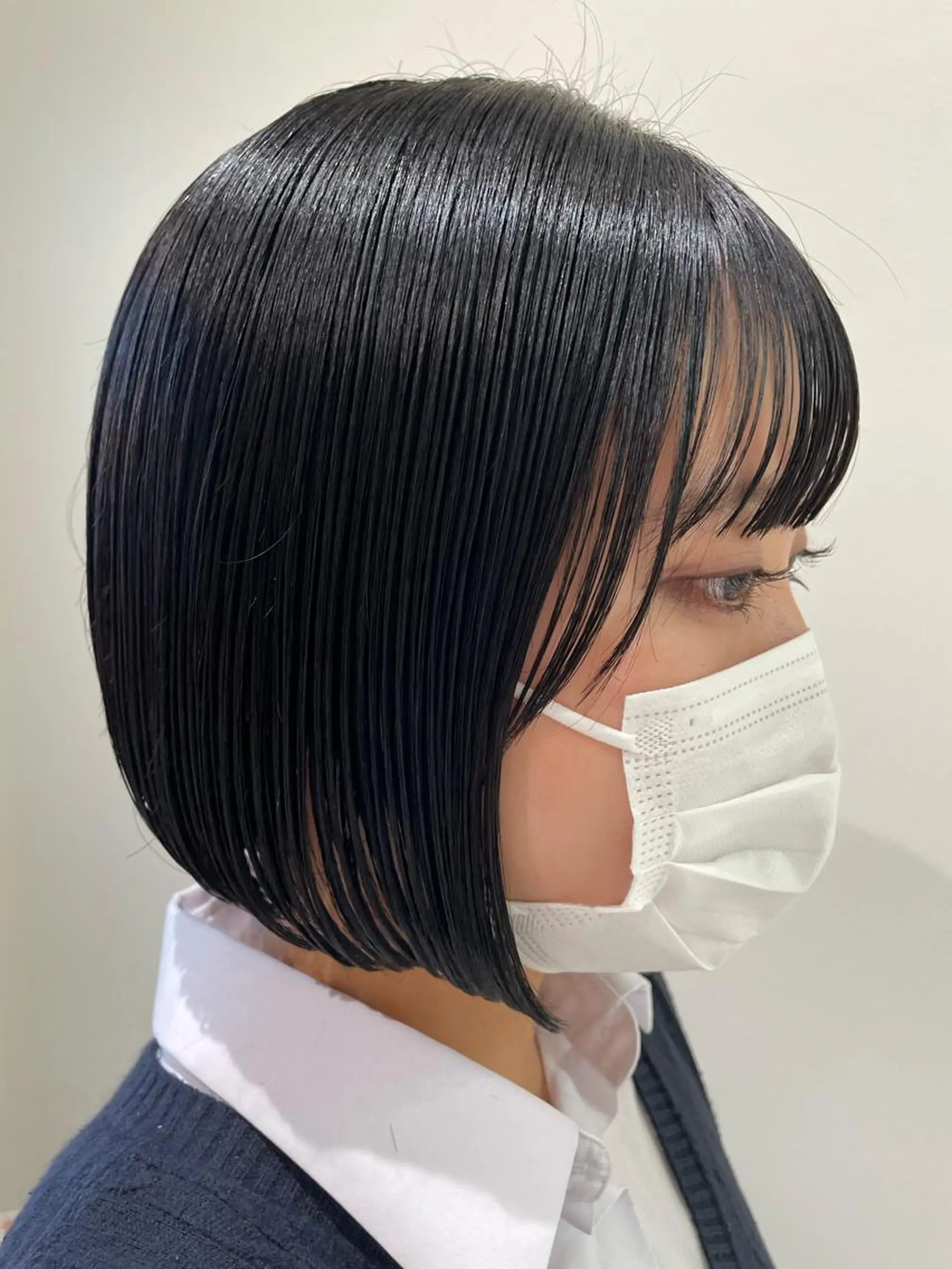 ショート ボブ カット ボブ/インナーカラー /眉毛/Miyuのヘアスタイル