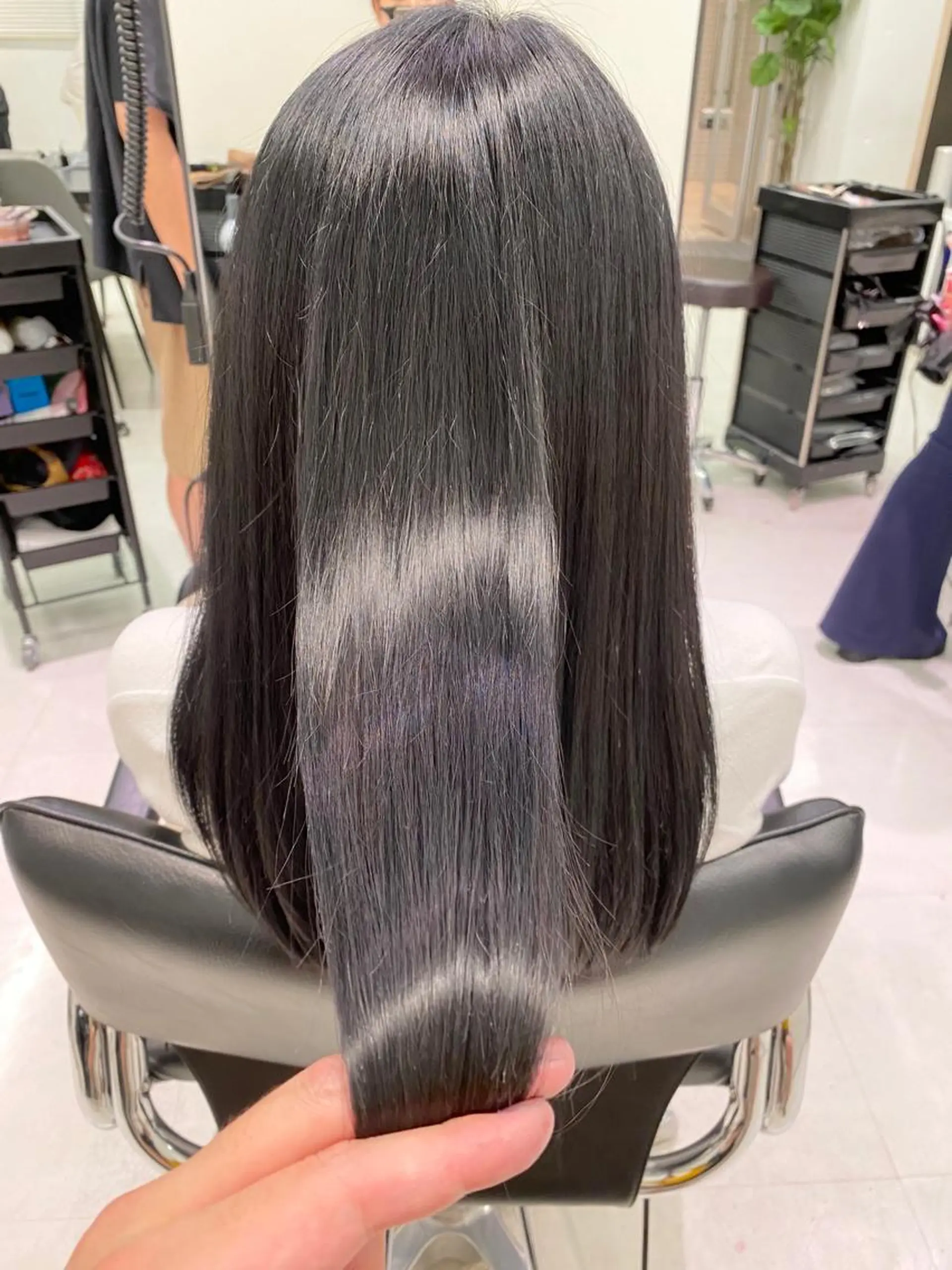 ロング カラー ヘアアレンジ ヘアカラー 似合わせ専門美容師 なかじまのヘアスタイル