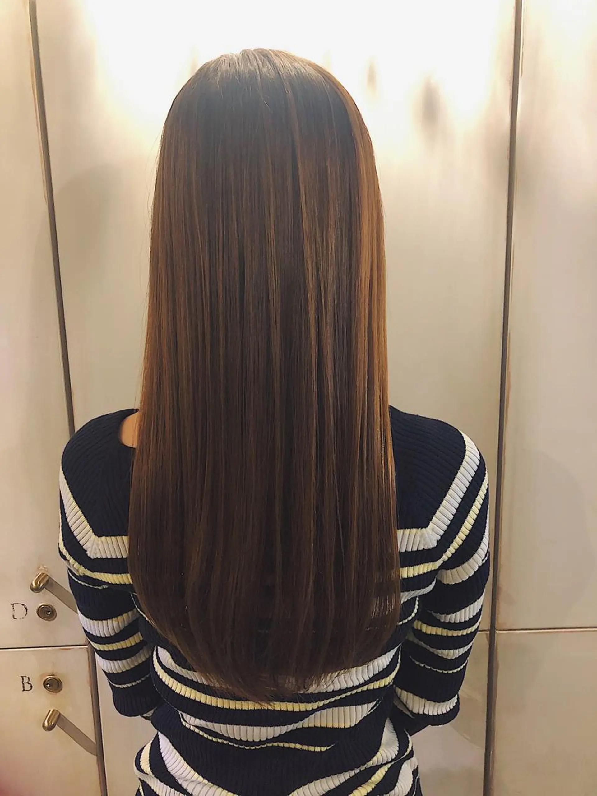 ロング 原口 美樹のヘアスタイル