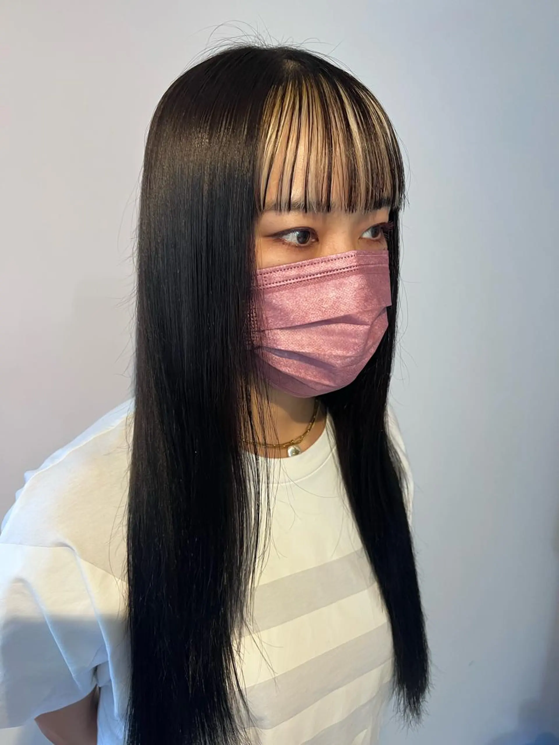 ロング カラー 黒髪 ブリーチ 抜きっぱなしブロンド ブロンド トリートメント 🤍中野 レオ🤍のヘアスタイル