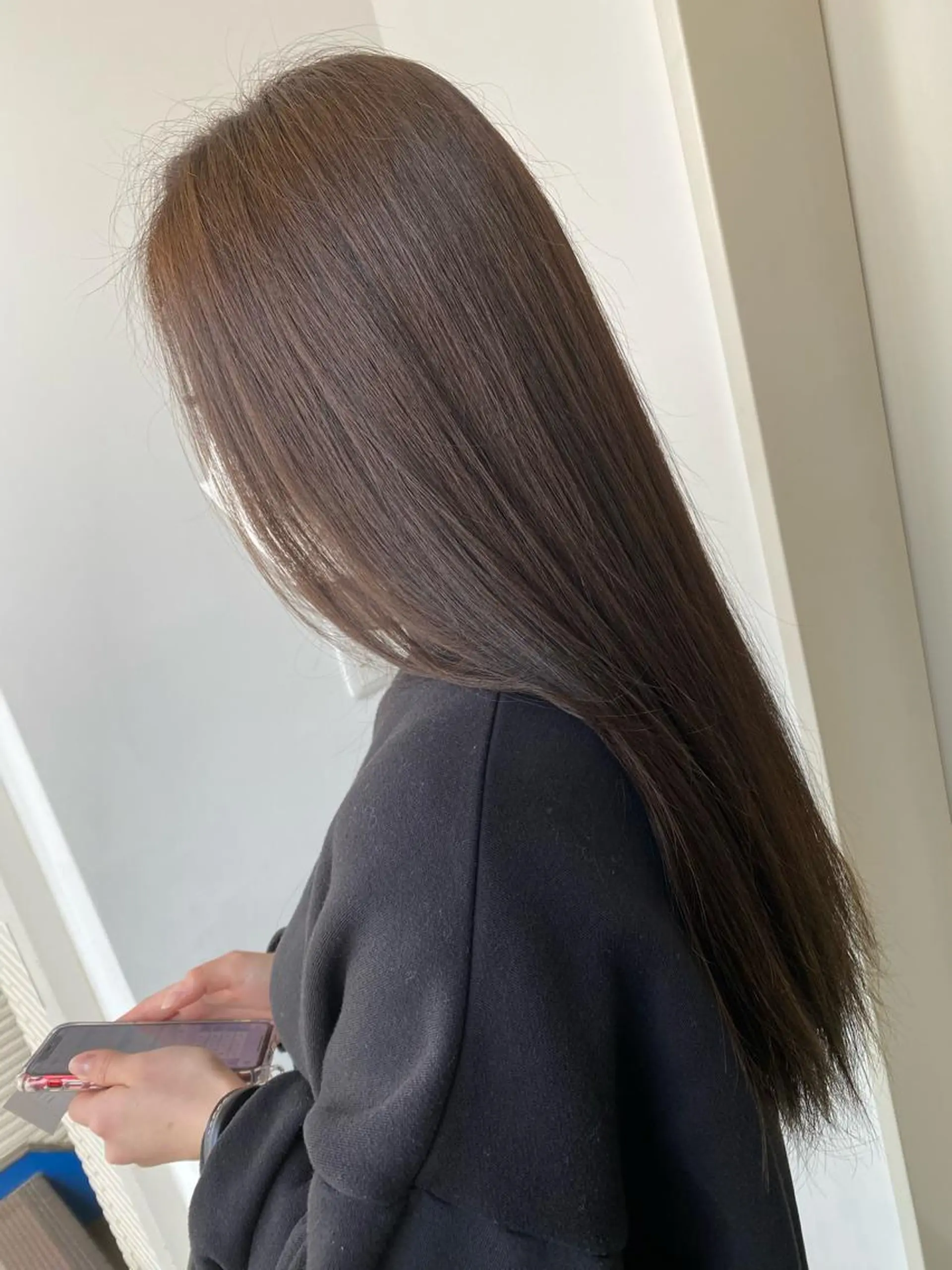 ロング カラー パーマモデル募集中 渥美翔人のヘアスタイル