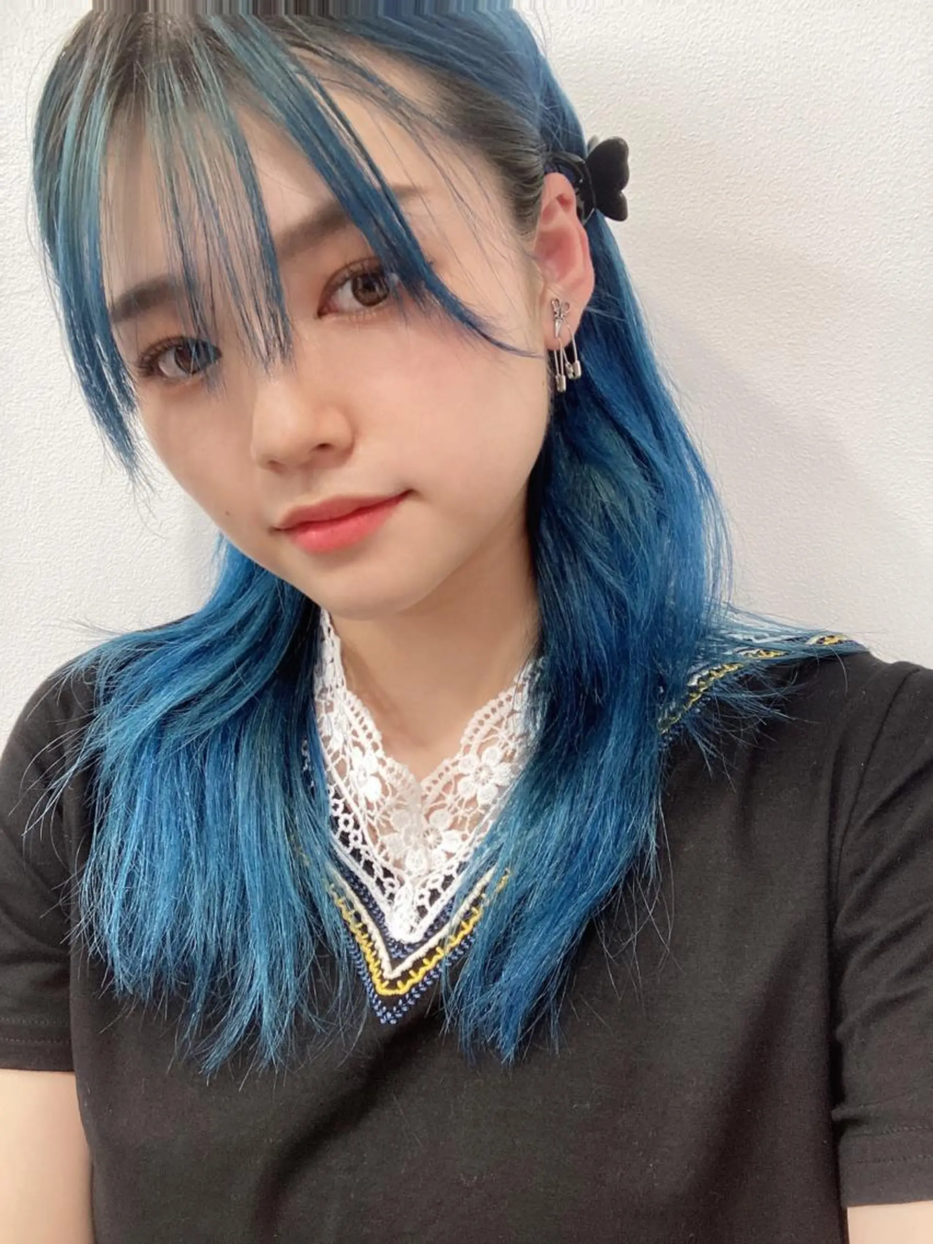 セミロング MiRI💜地毛級 エクステ✖似合わせ技のヘアスタイル