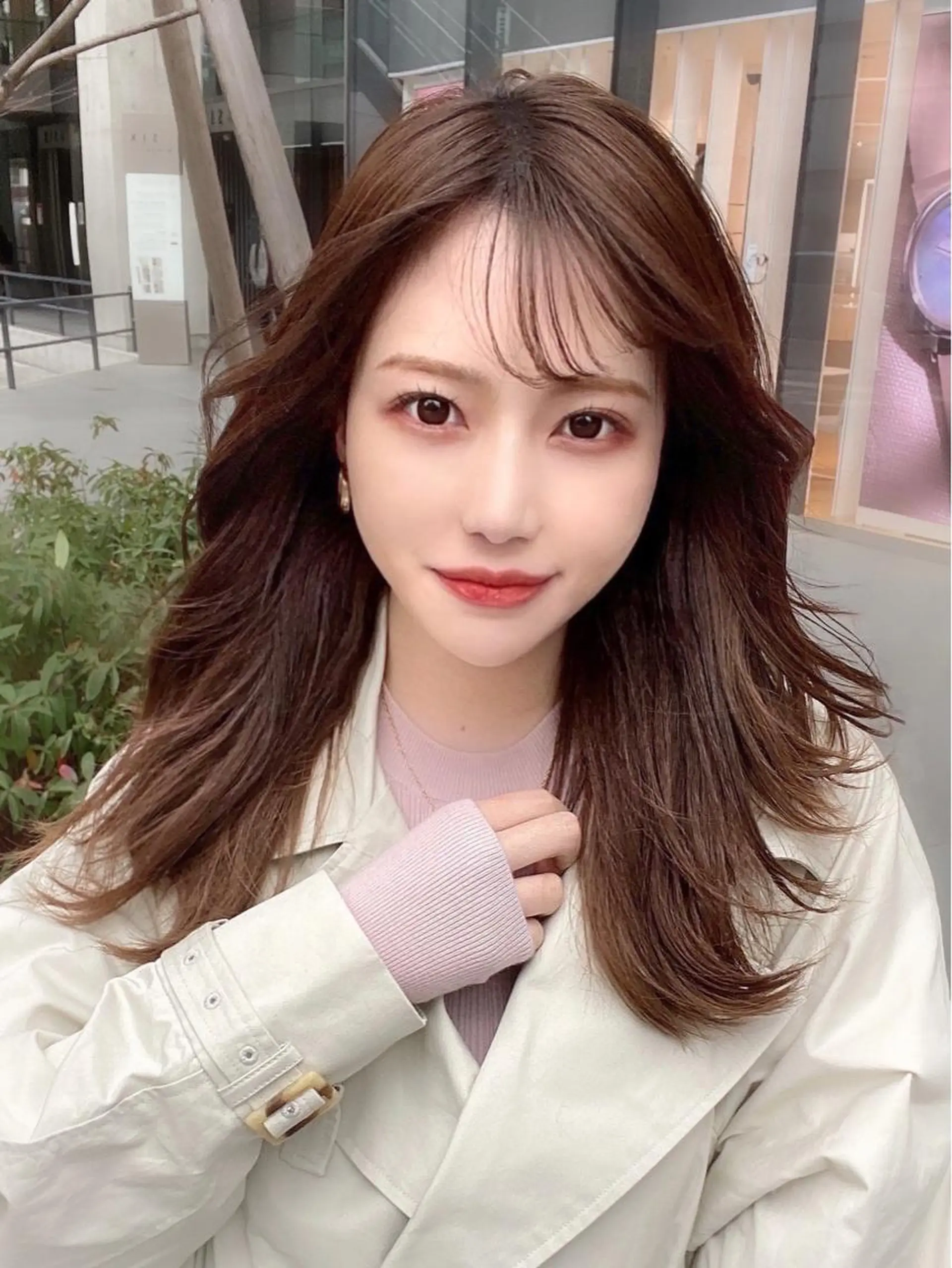 セミロング 韓国ヘア🇰🇷髪質 改善たけるのヘアスタイル