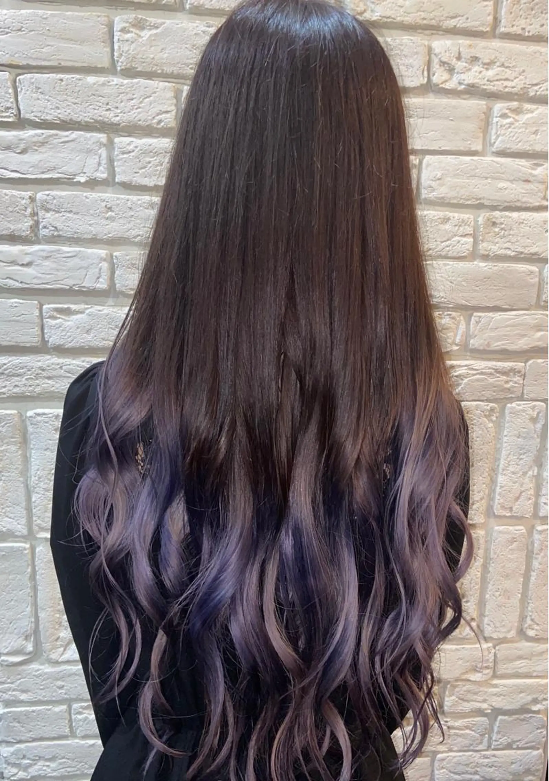 ロング カラー 🦉静かに過ごしたい 方、個室席🦉タナカのヘアスタイル