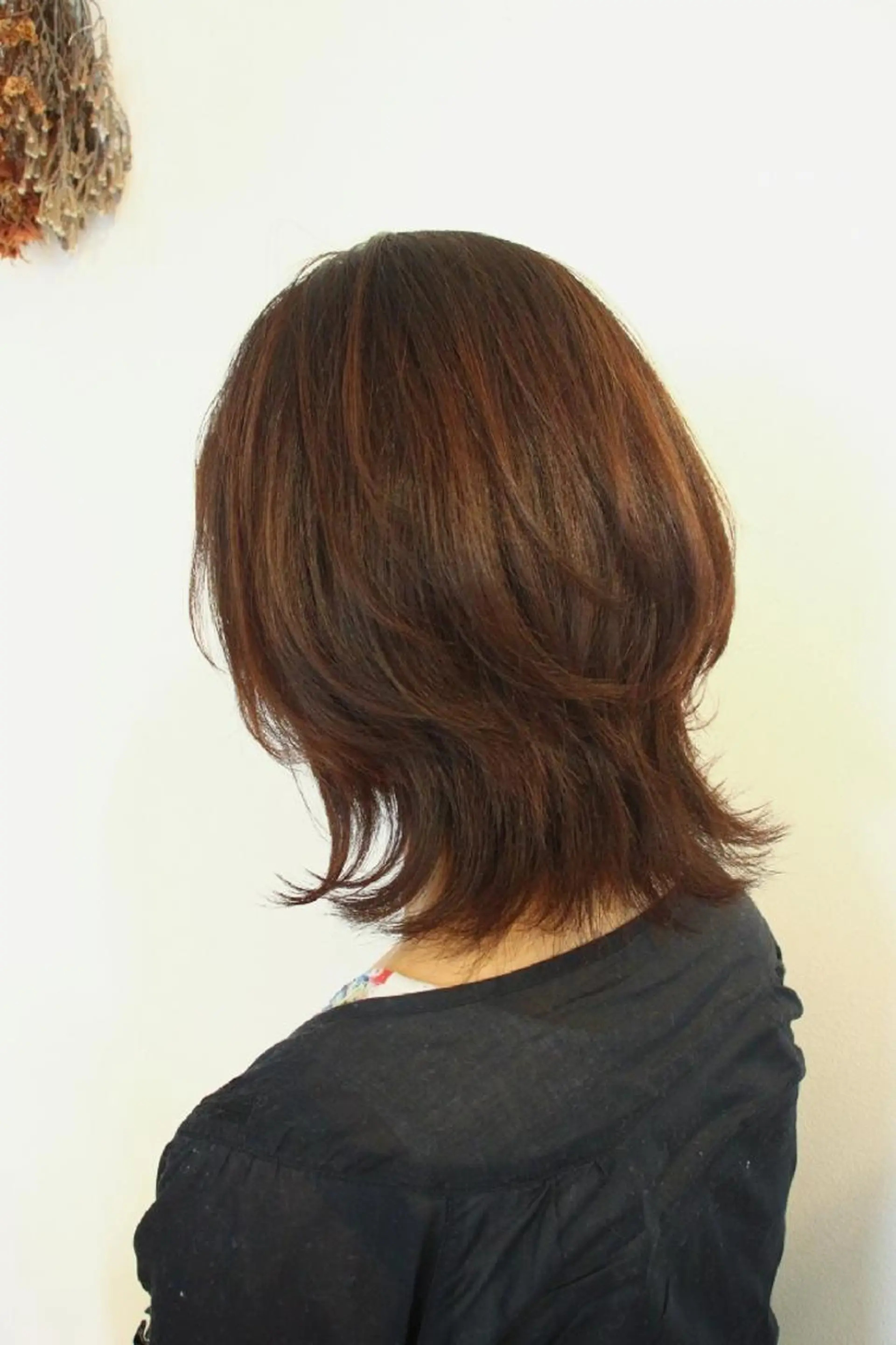 ミディアム フジタミキ ✨メテオ TR、ヘッドスパのヘアスタイル