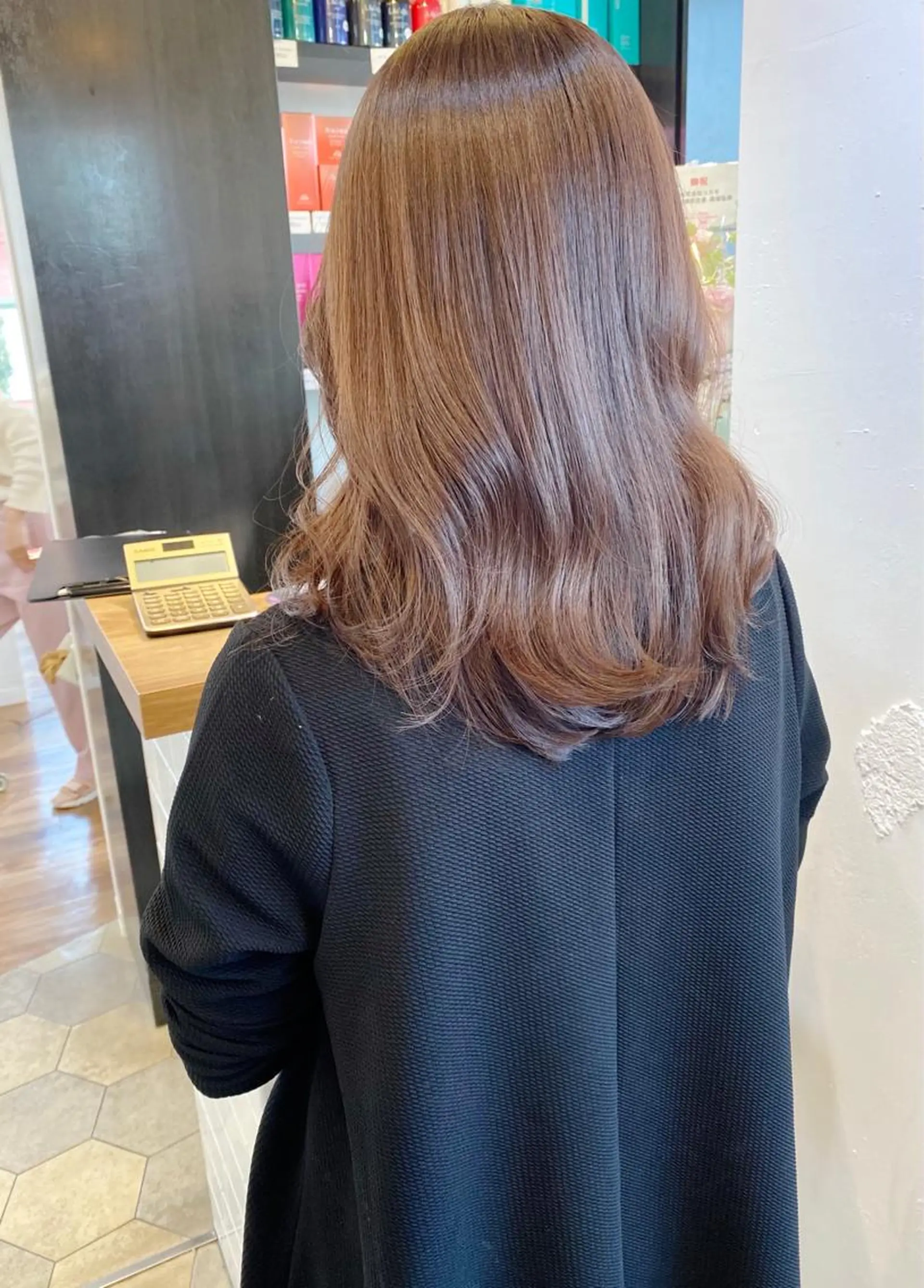 セミロング カラー 🥣 hashi 🛋️のヘアスタイル