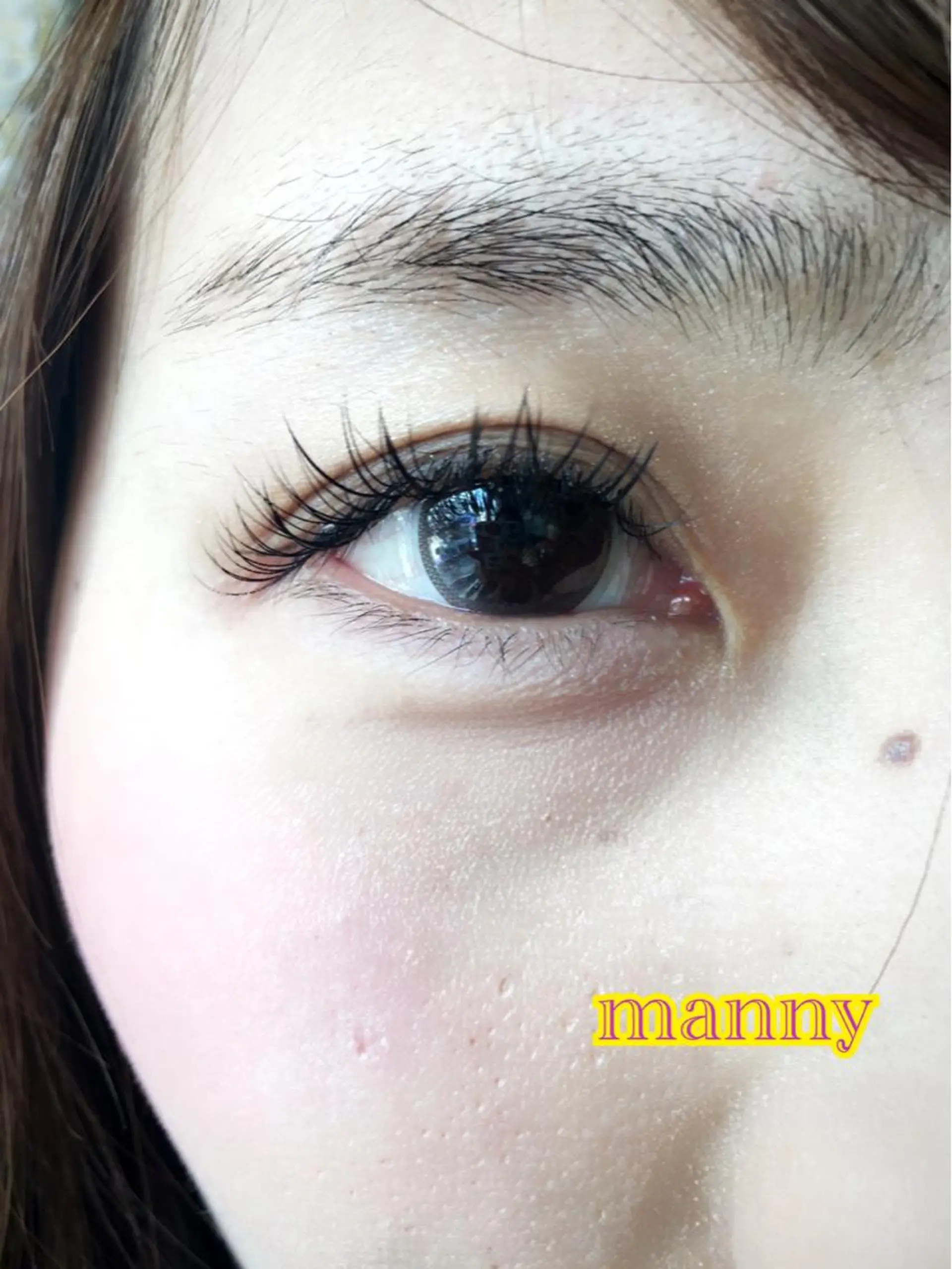 マツエク・マツパ Cカール manny eyelashのマツエク・マツパデザイン