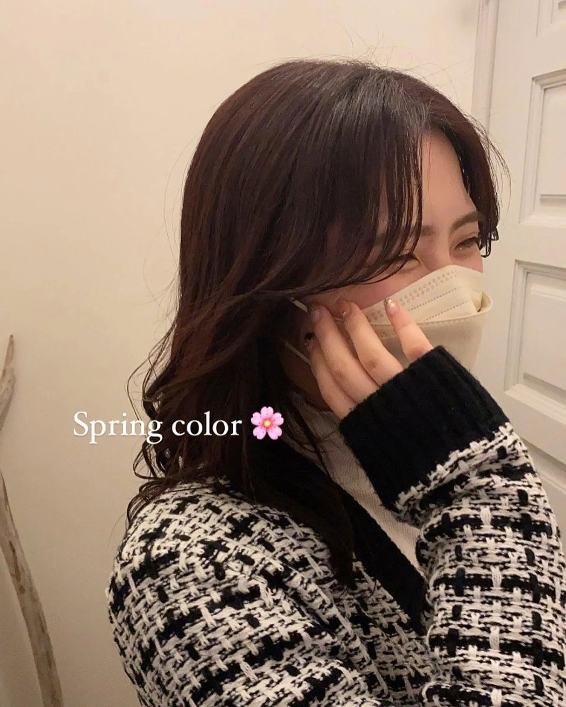 ロング ムナカタ アカリのヘアスタイル