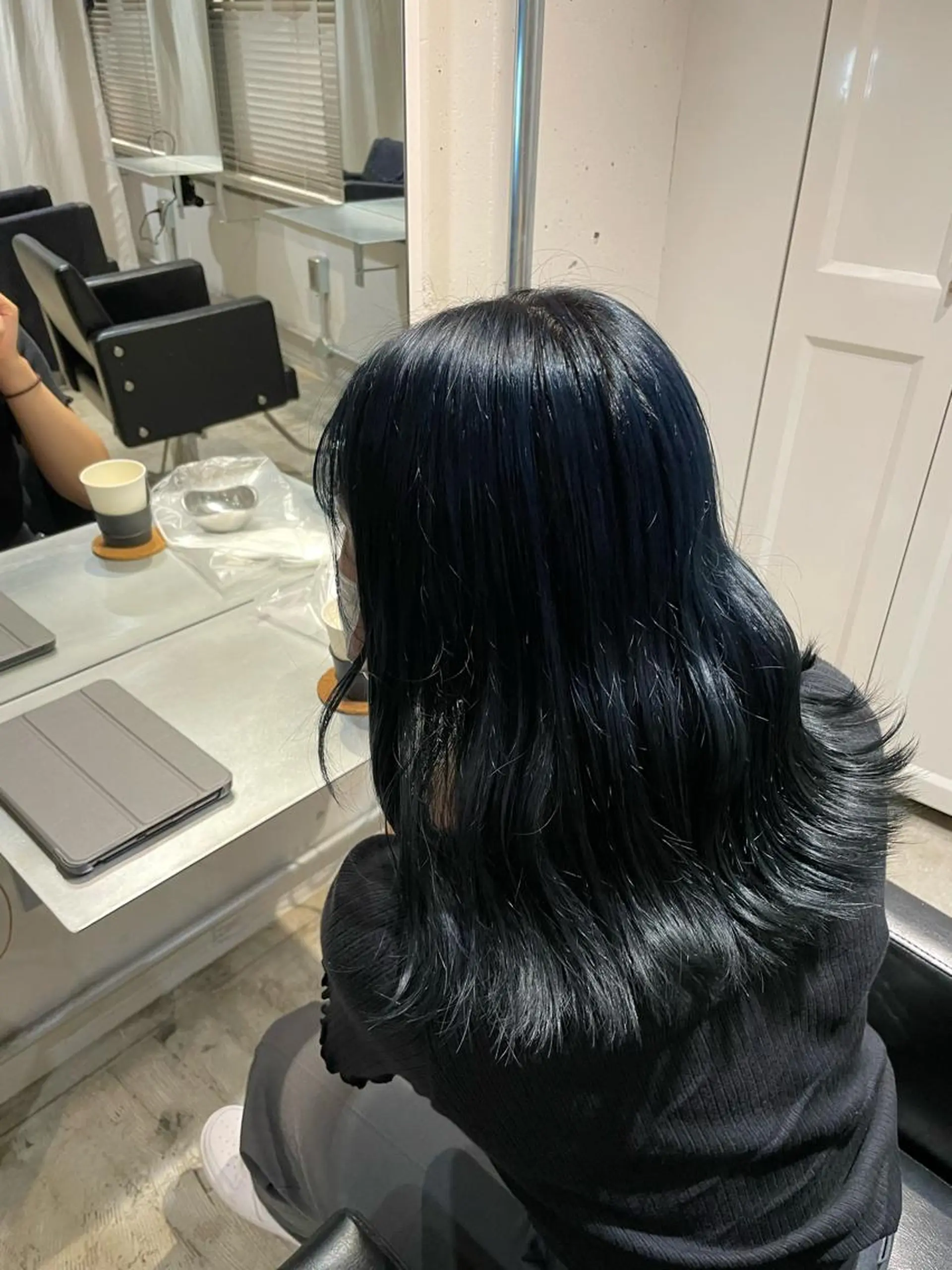 カラー ヘアカラー トリートメント ミルクティーベージュ ブリーチ🖤サヤカのヘアスタイル