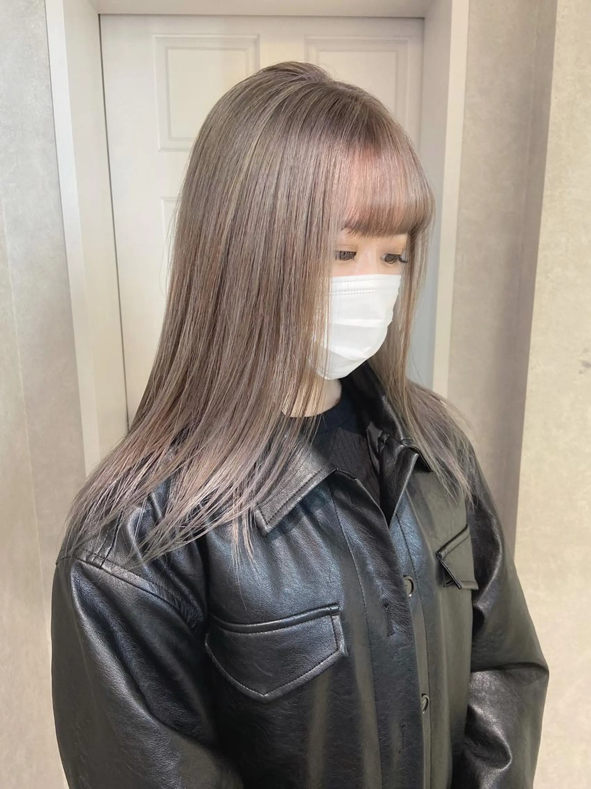 ロング カラー グレージュ ヘアセット🎀パーマ Tsubasaのヘアスタイル