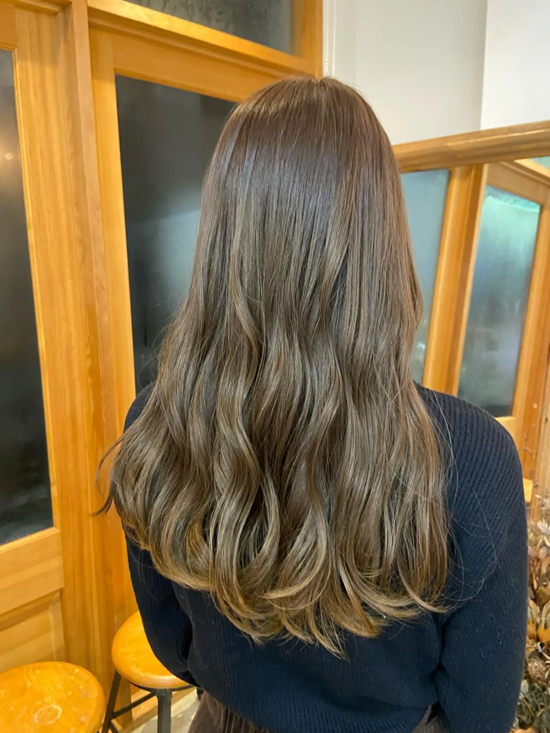 カラー アディクシーカラー ブリーチ ブロンド ブルーカラー ハイライトカラー なかむら ゆきのヘアスタイル