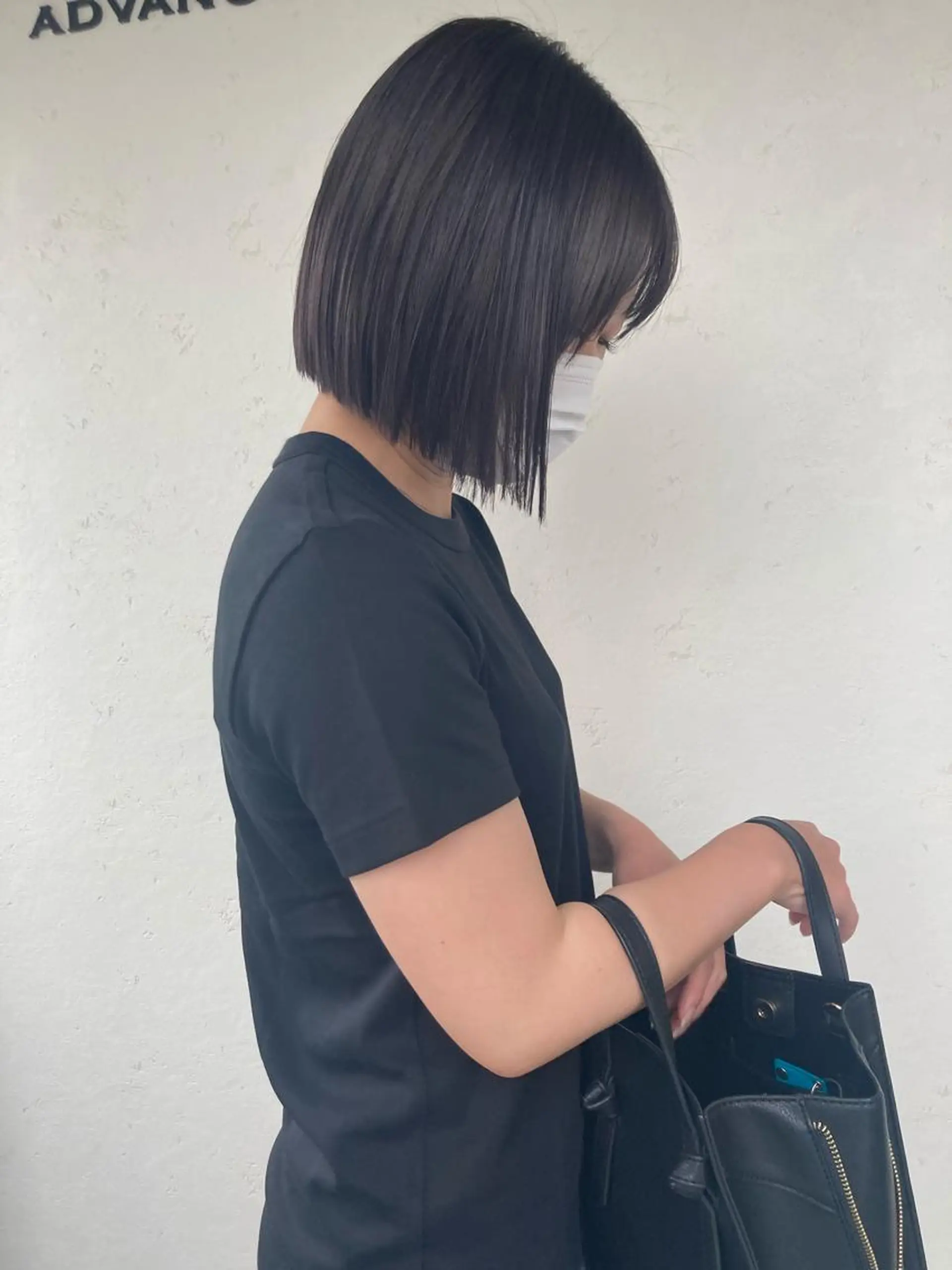 ショート カラー 前下がりボブ ボブ ➖石江 雷蔵➖のヘアスタイル