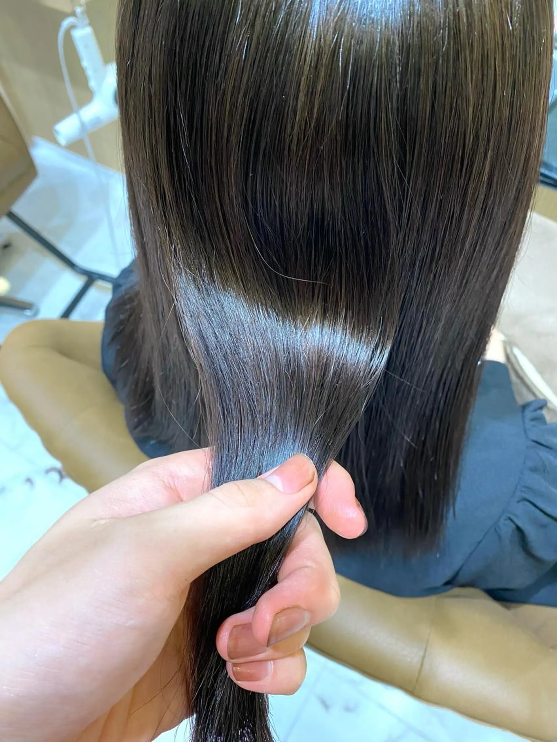 ミディアム 坂井 茅聖のヘアスタイル