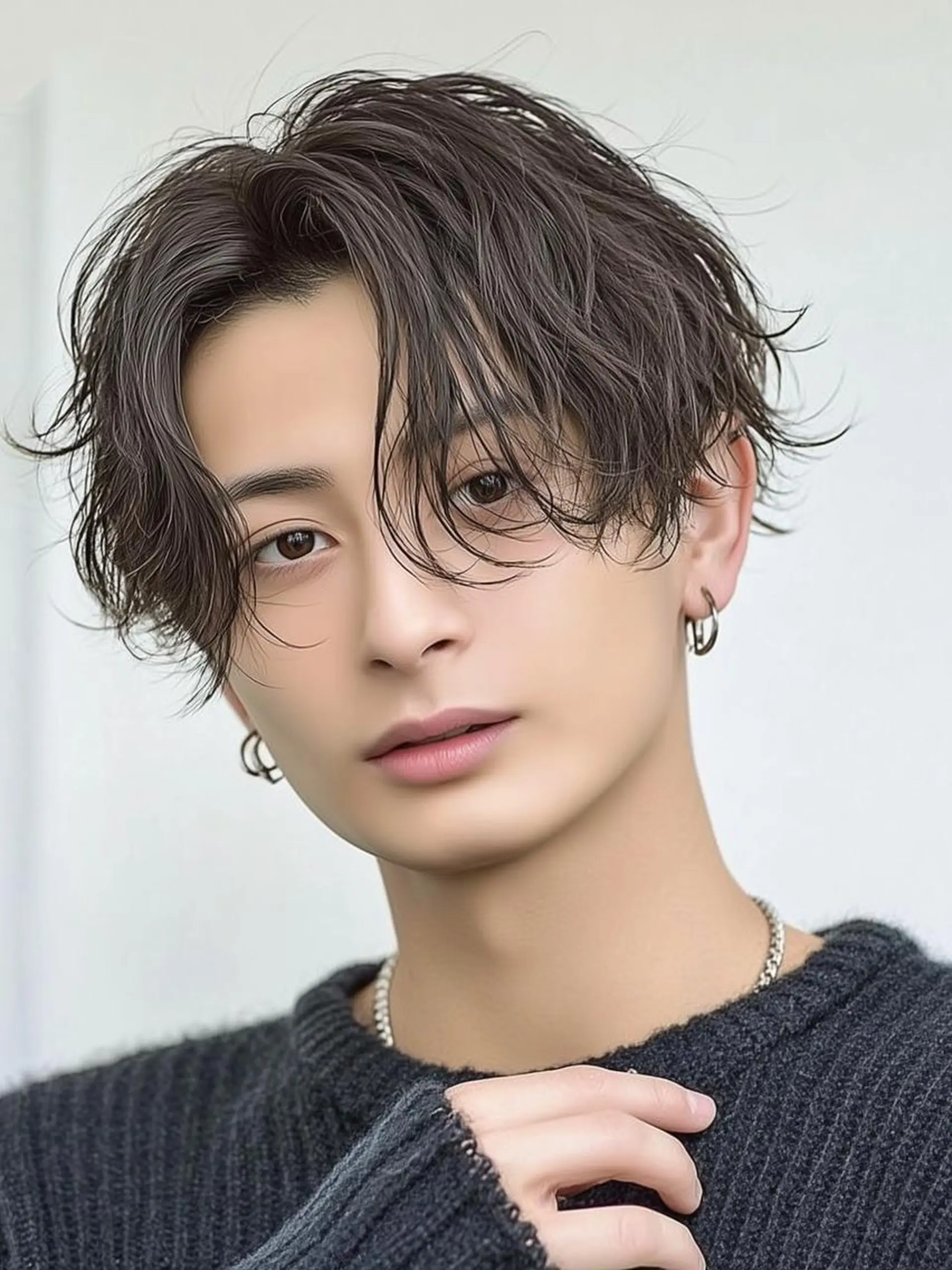 メンズ 山田 周のヘアスタイル