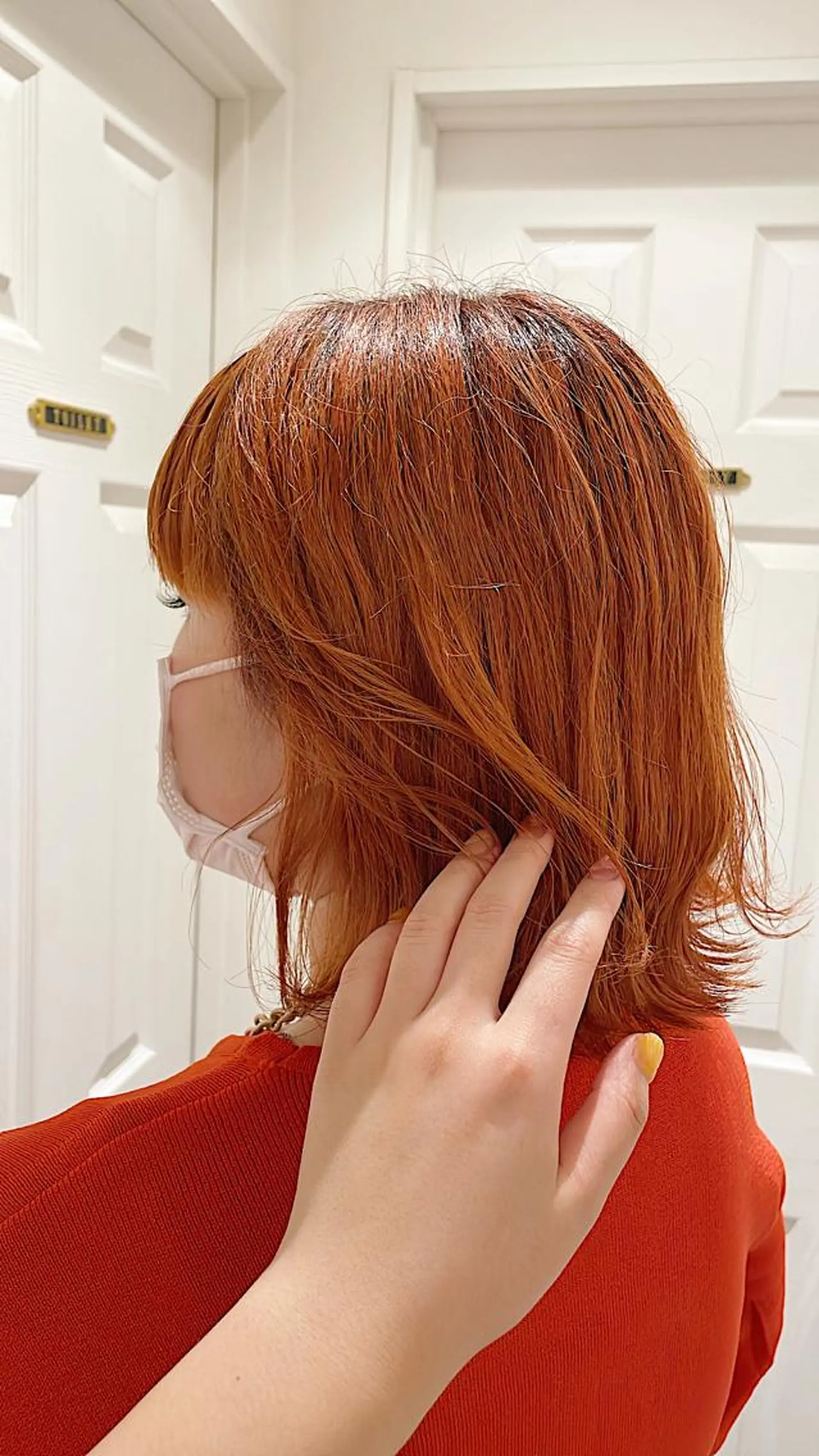 ミディアム ヘアカラー エクステ/ハイトーン 🐏☁️miminaのヘアスタイル