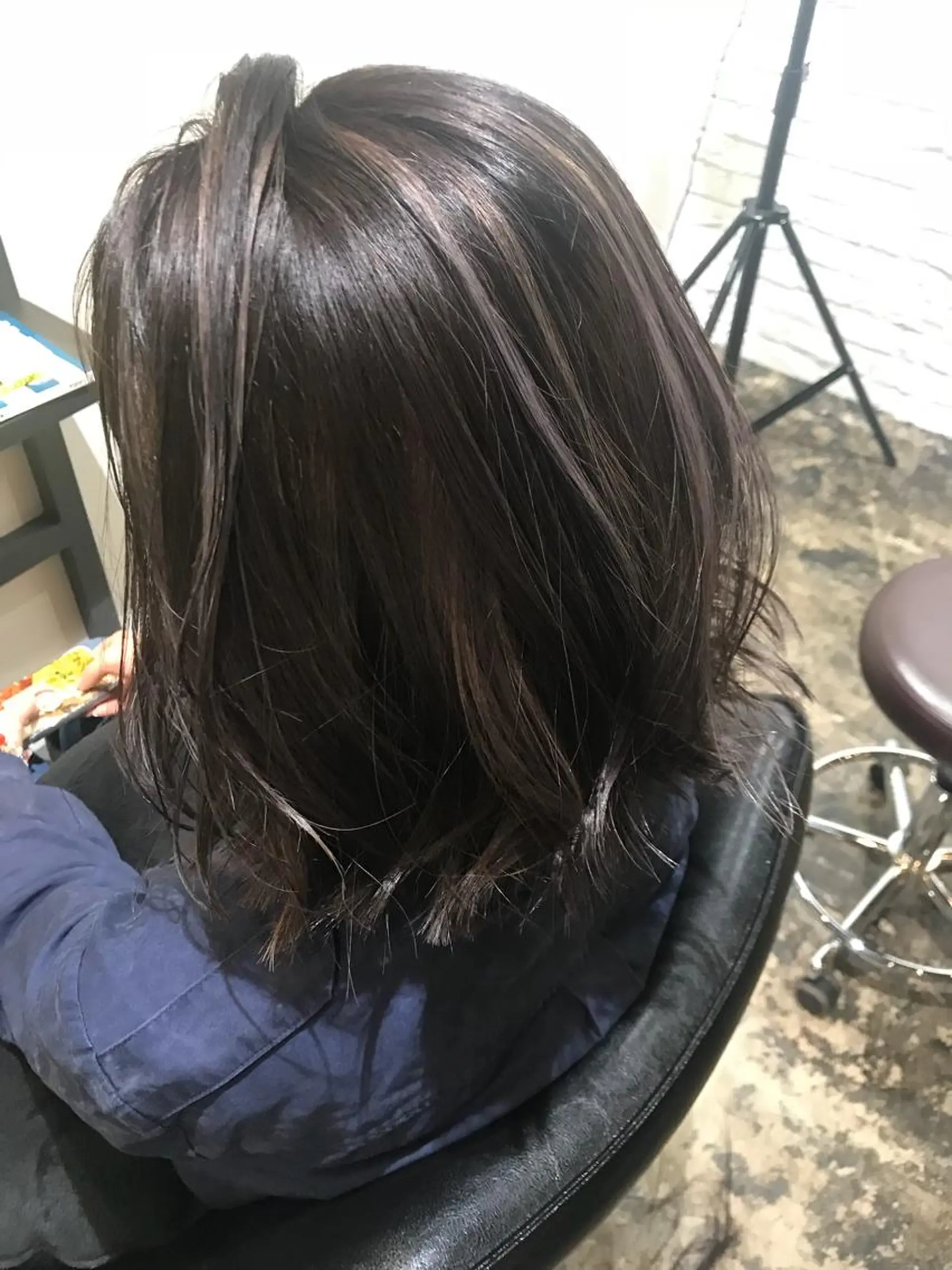 ショート カラー ハイライトカラー ハイライト UMEDA FIGAROのヘアスタイル