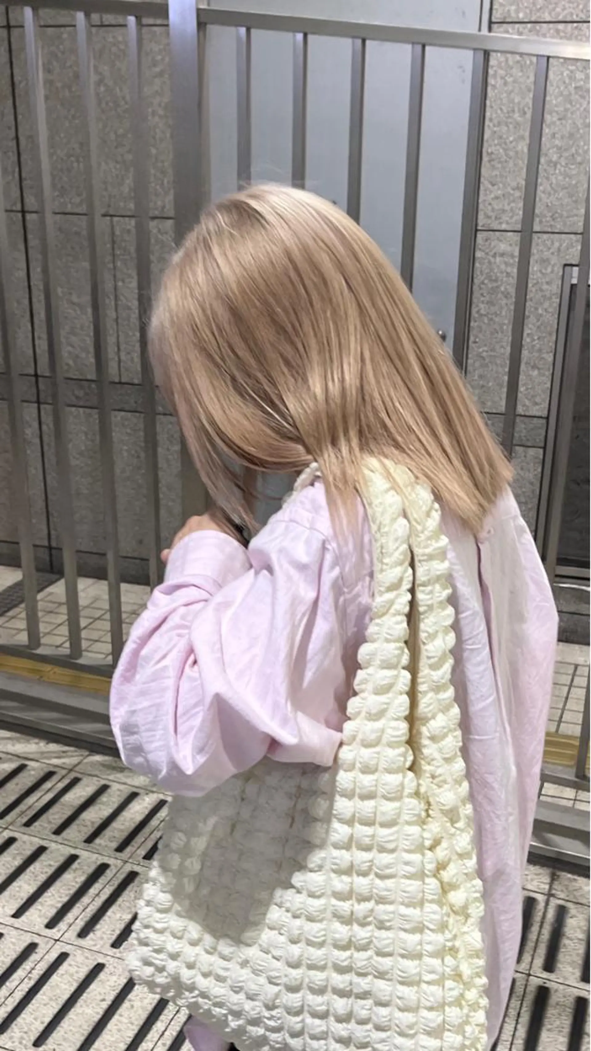 セミロング カラー 髪質改善/レイヤー 兼折楓馬のヘアスタイル