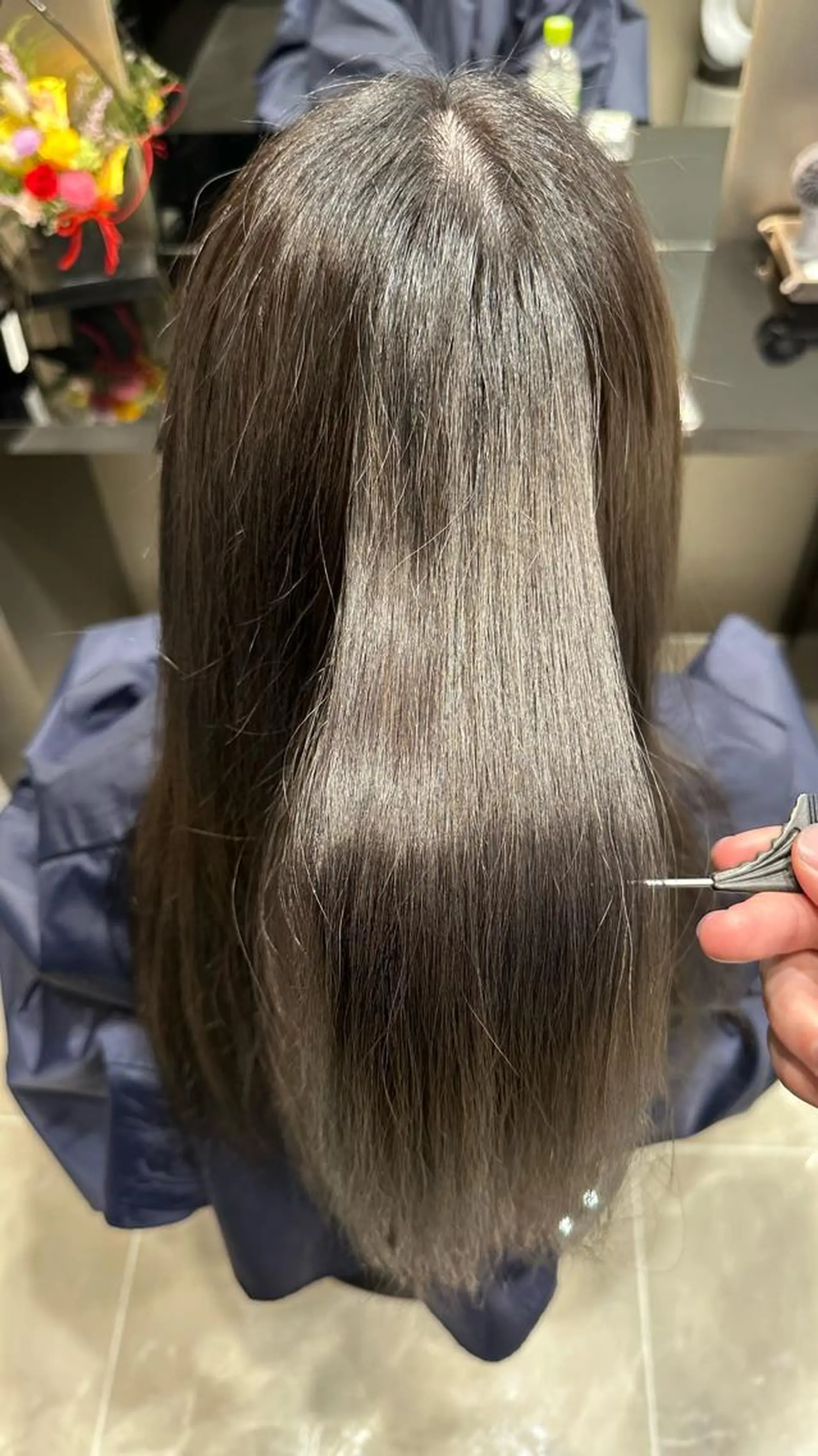 ロング 🩵ニュアンスカラー 🩵ブリーチ/RENのヘアスタイル