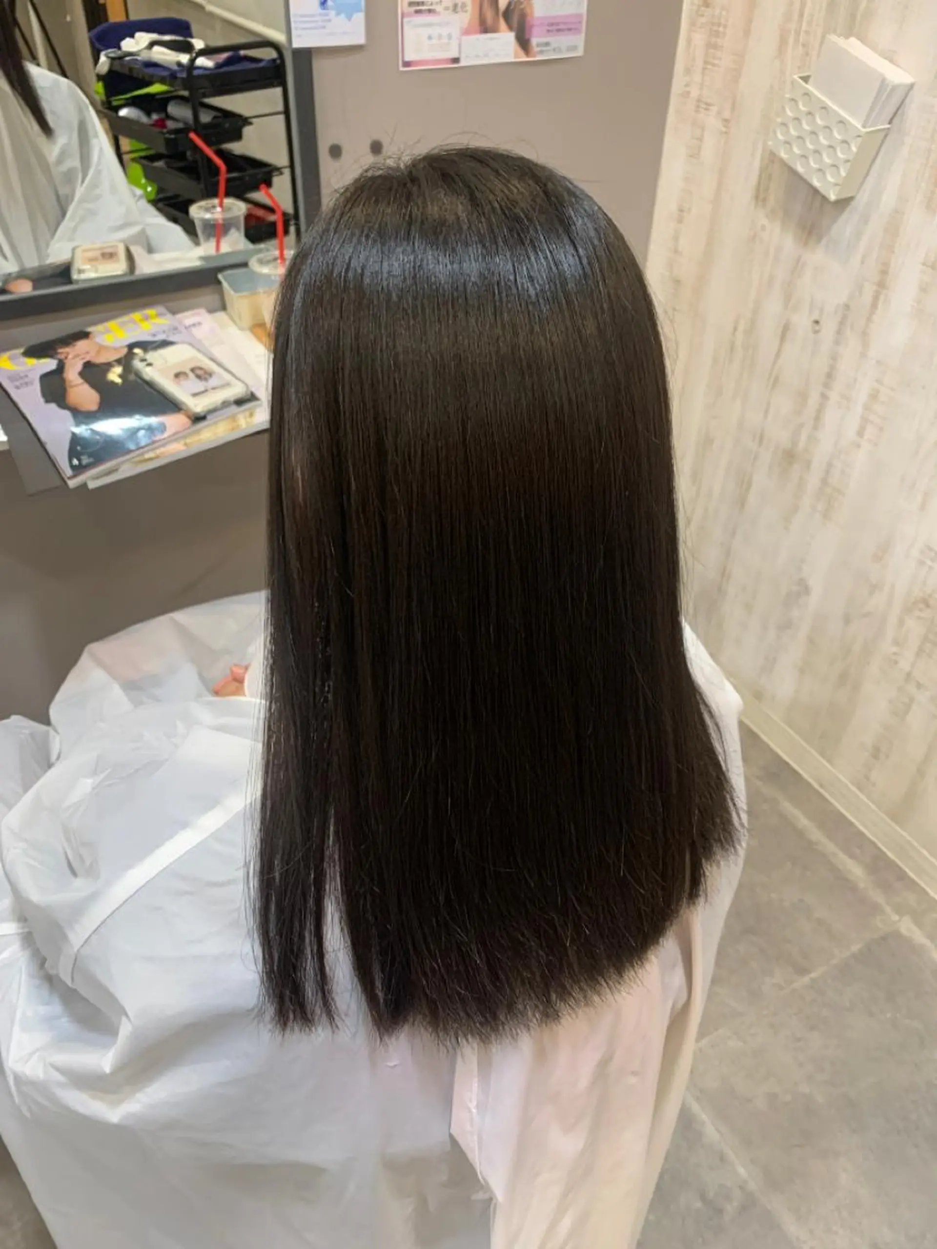 セミロング ボブ 西宮北口/みなみのヘアスタイル
