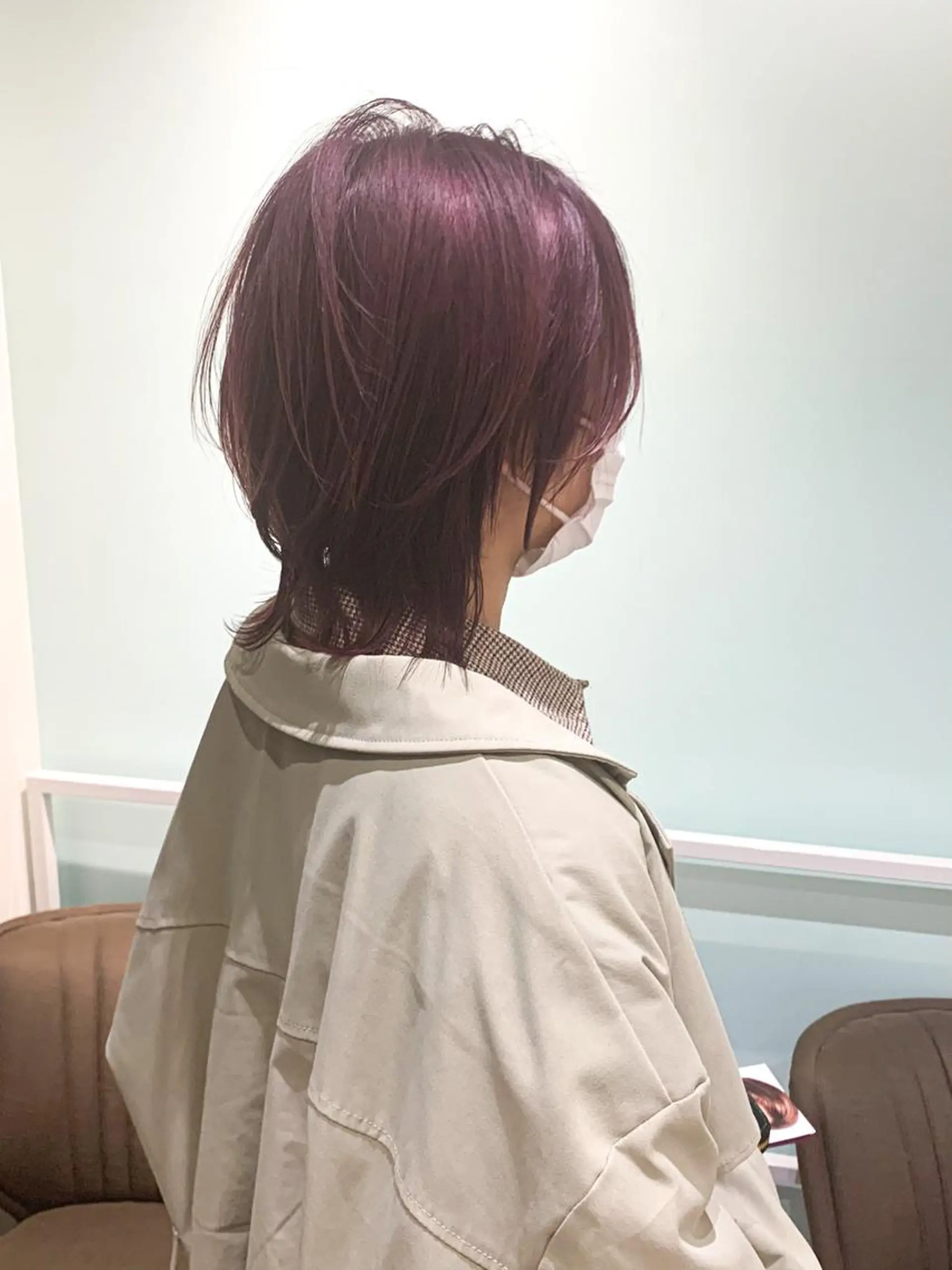 ショート カラー ブリーチ ケアブリーチ ダブルカラー ヘアカラー トリートメント 森本 裕太 / ボブのヘアスタイル