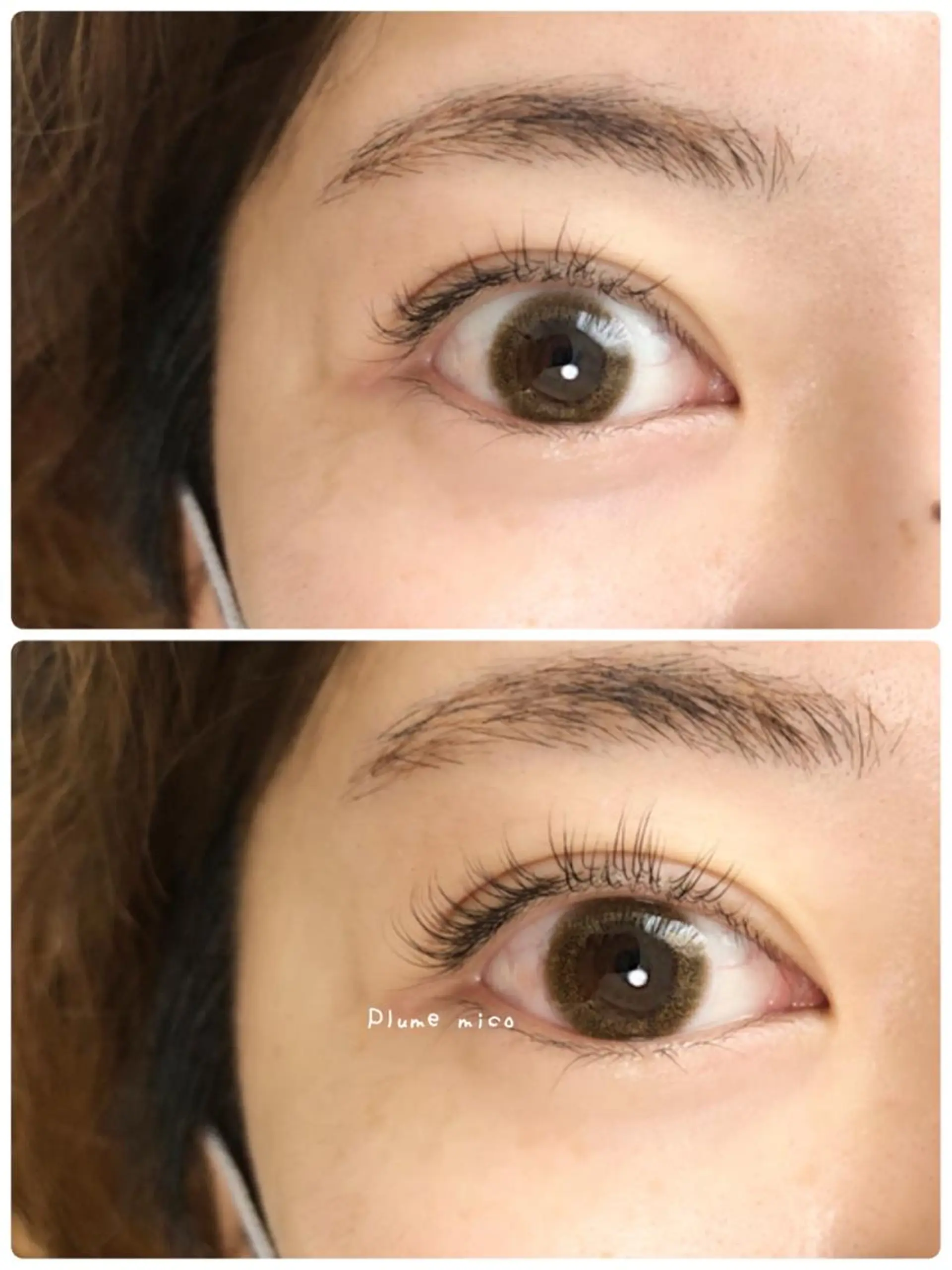 マツエク・マツパ マツパ Plume micoのマツエク・マツパデザイン