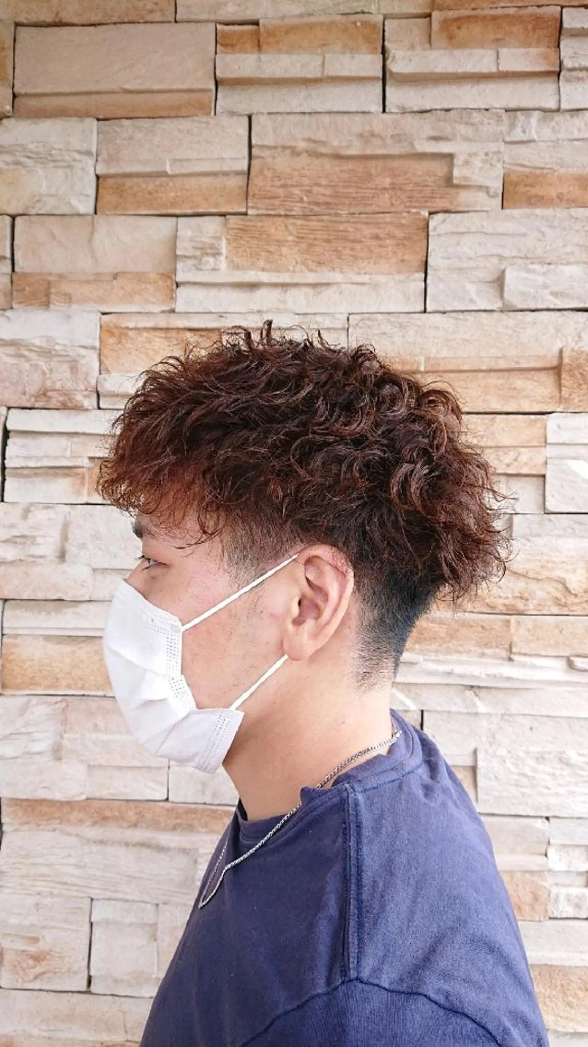 パーマ メンズ 林慶吾/ショート /ダメージレスカラーのヘアスタイル